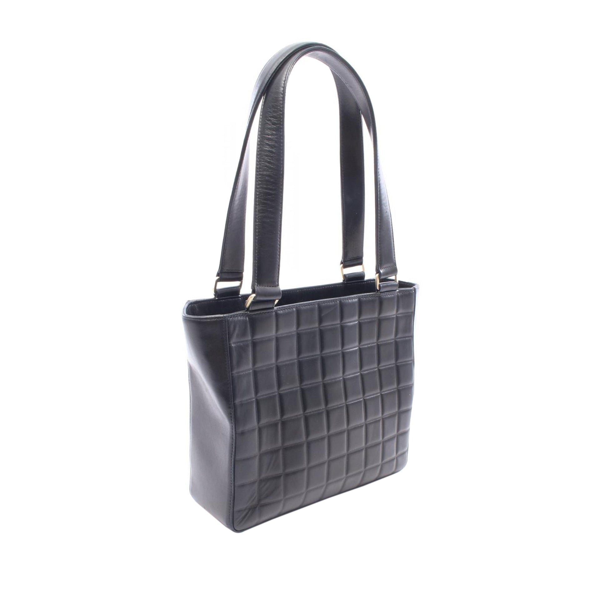 Chanel CC Choco Bar Lambskin Tote