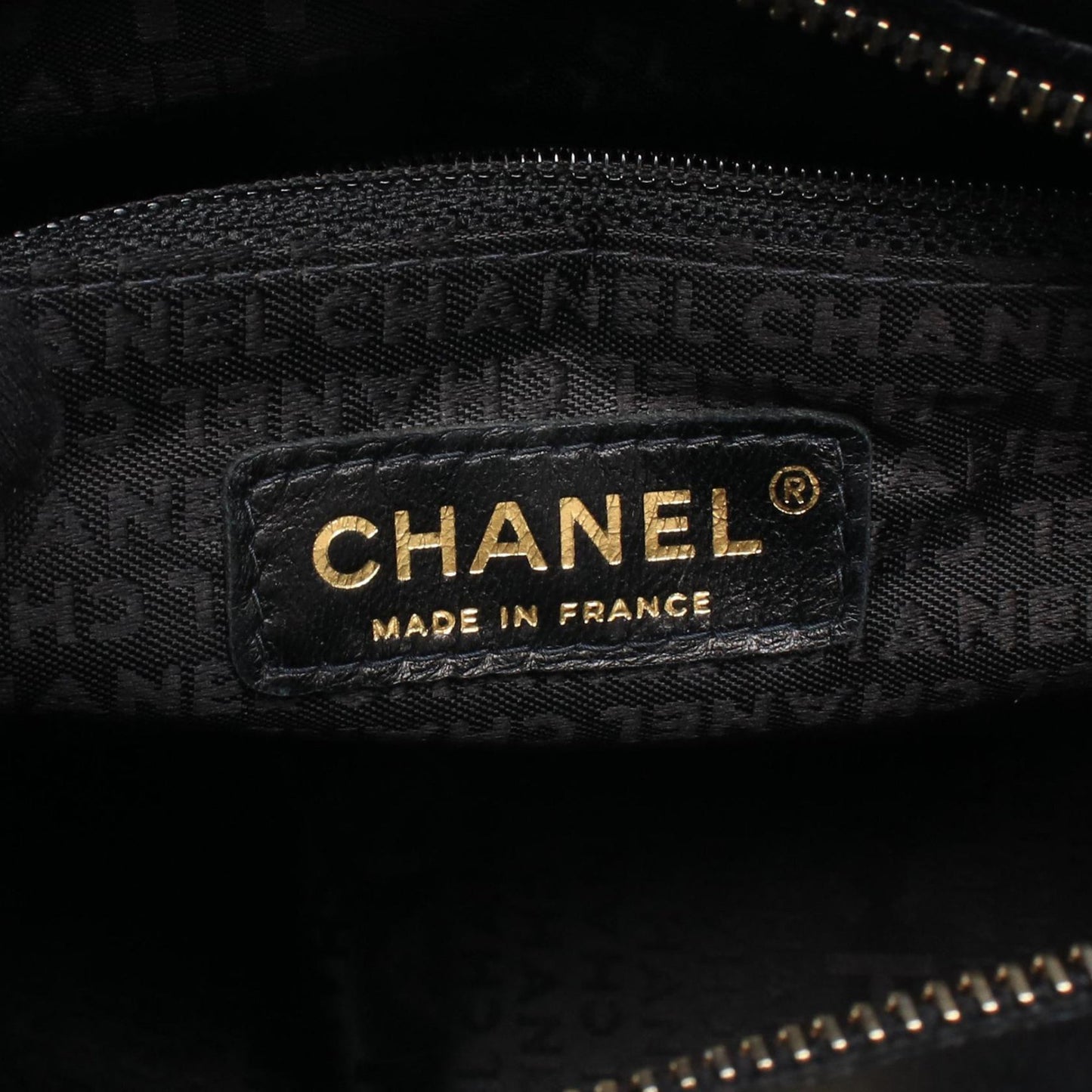 Chanel CC Choco Bar Lambskin Tote
