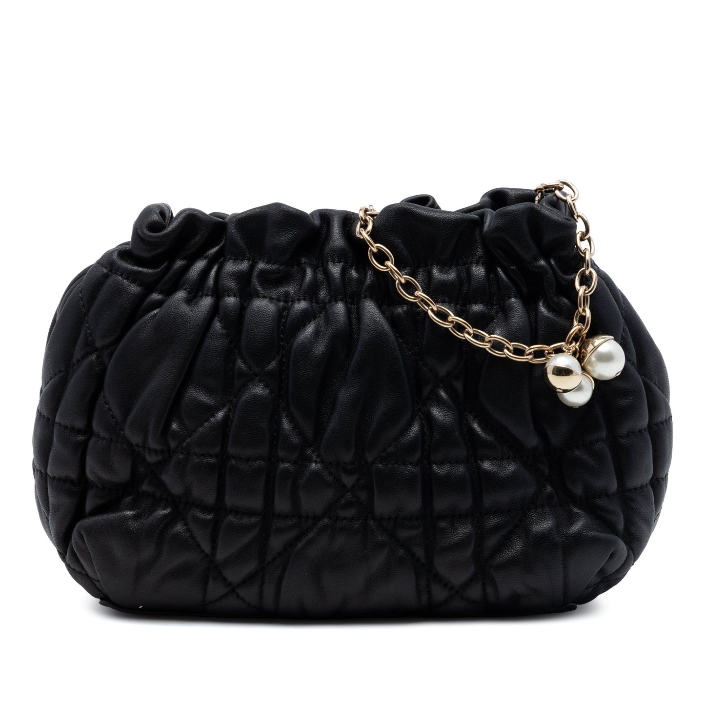 Dior Mini Lambskin Cannage Gaufre Delices Bag