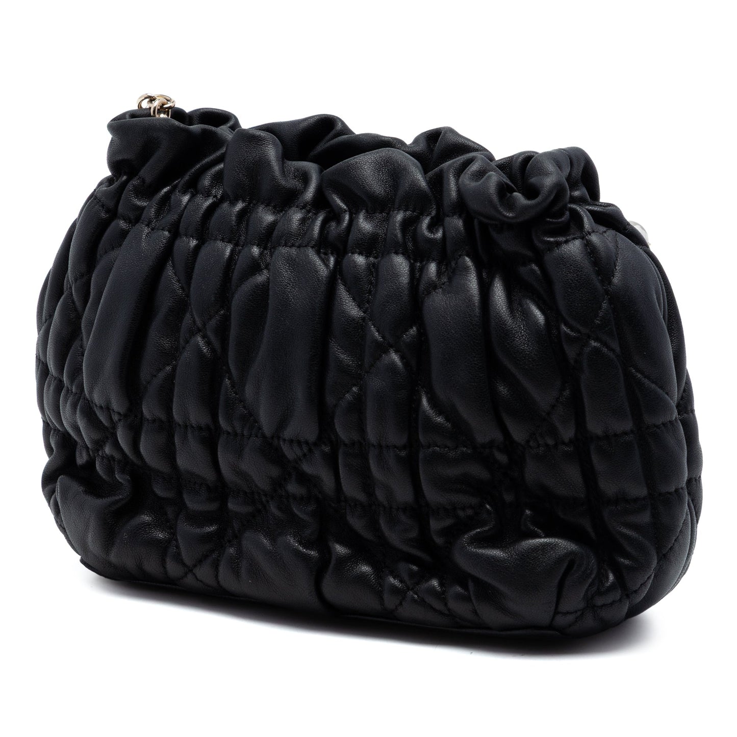 Dior Mini Lambskin Cannage Gaufre Delices Bag