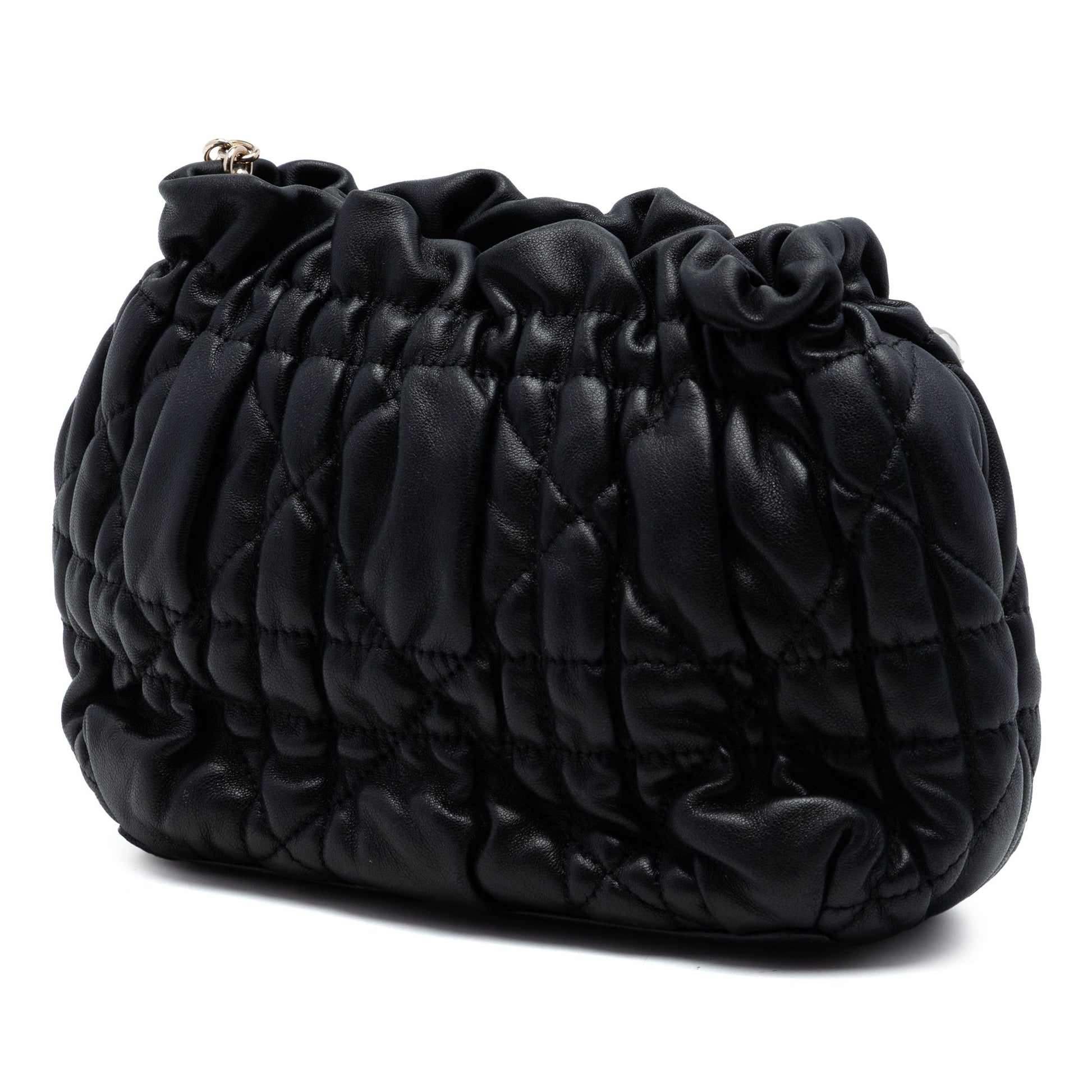 Dior Mini Lambskin Cannage Gaufre Delices Bag
