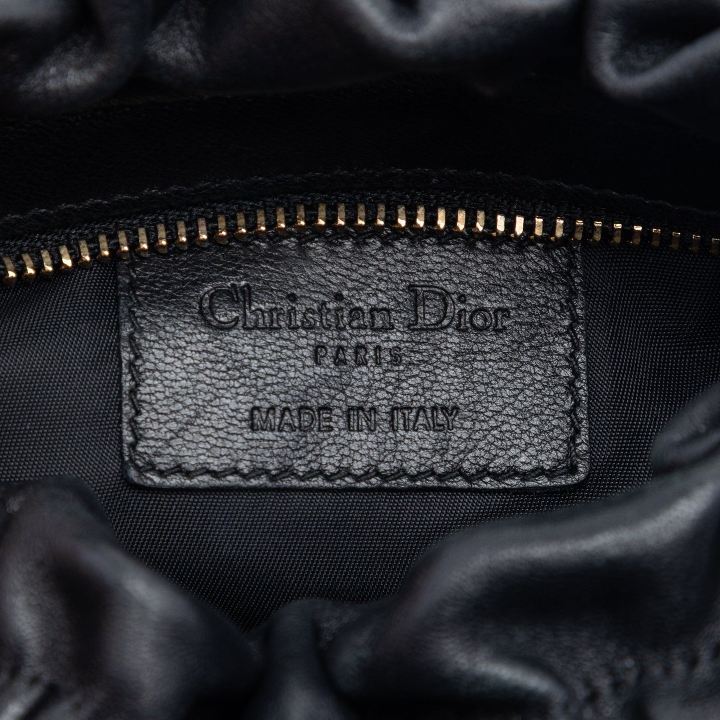 Dior Mini Lambskin Cannage Gaufre Delices Bag