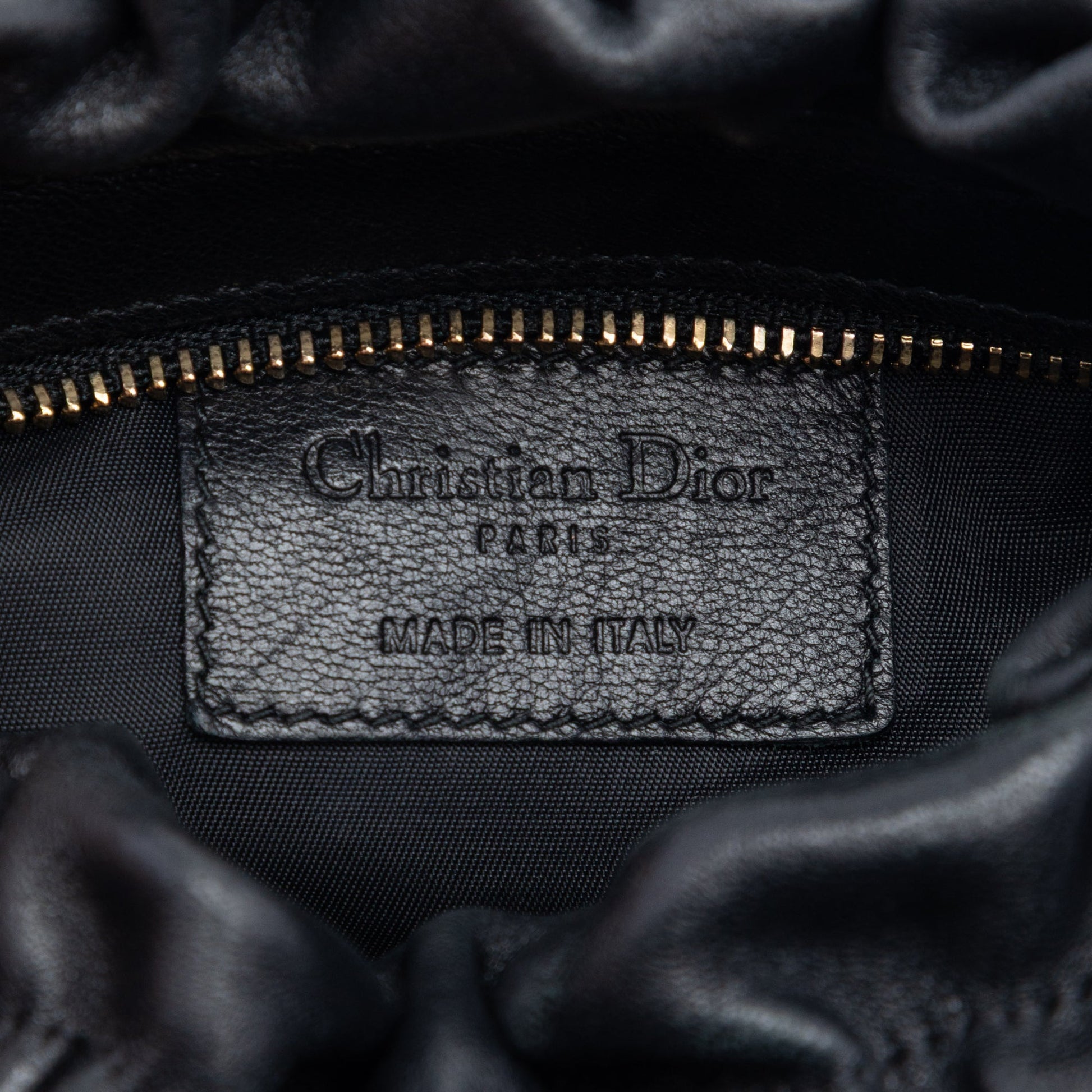 Dior Mini Lambskin Cannage Gaufre Delices Bag