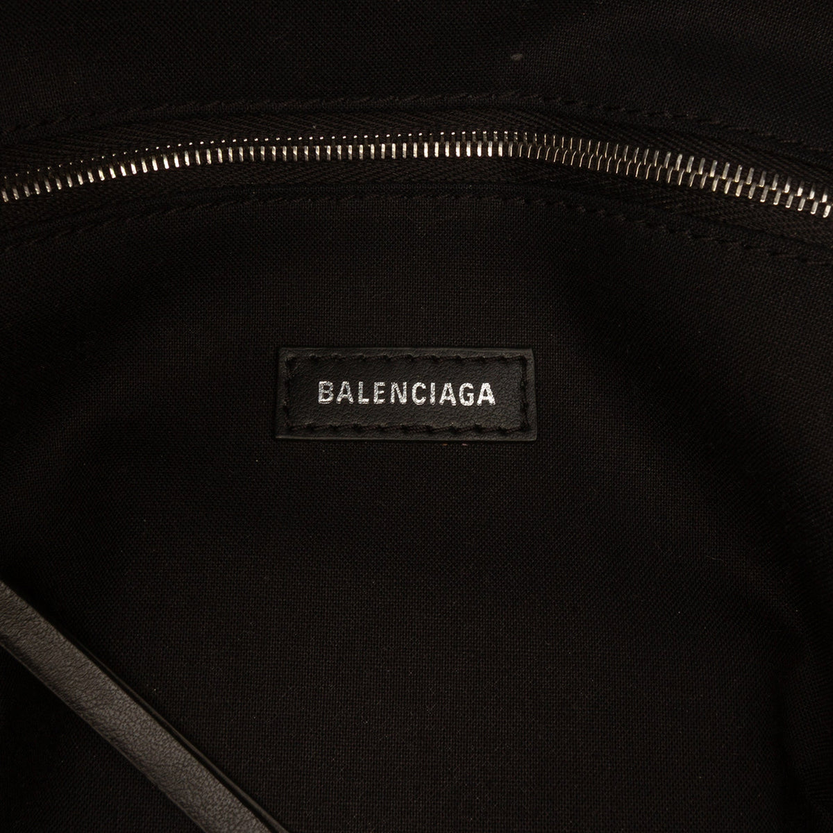 Balenciaga Canvas Wave Bucket Bag M