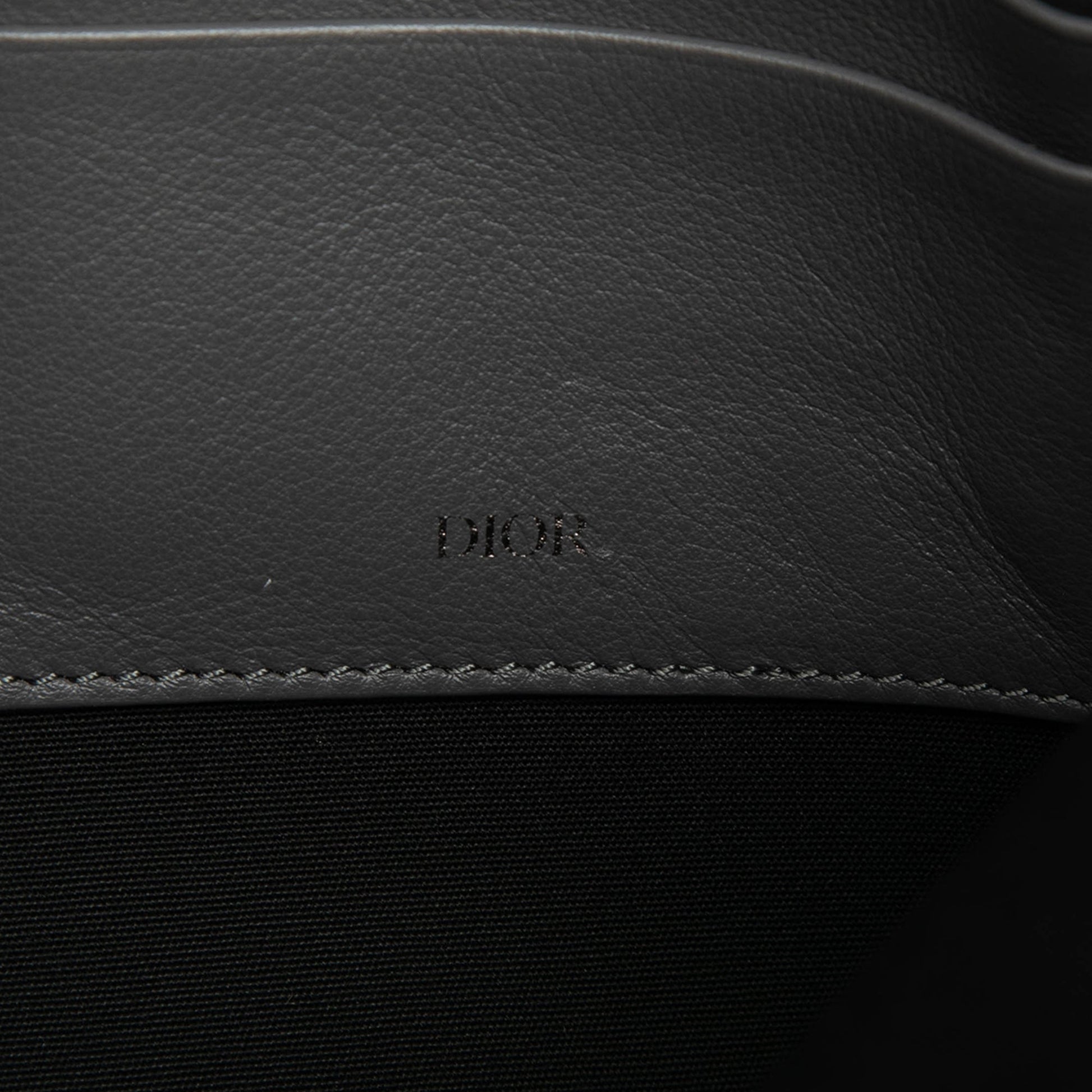 Dior Oblique Canvas A4 Zipped Pouch