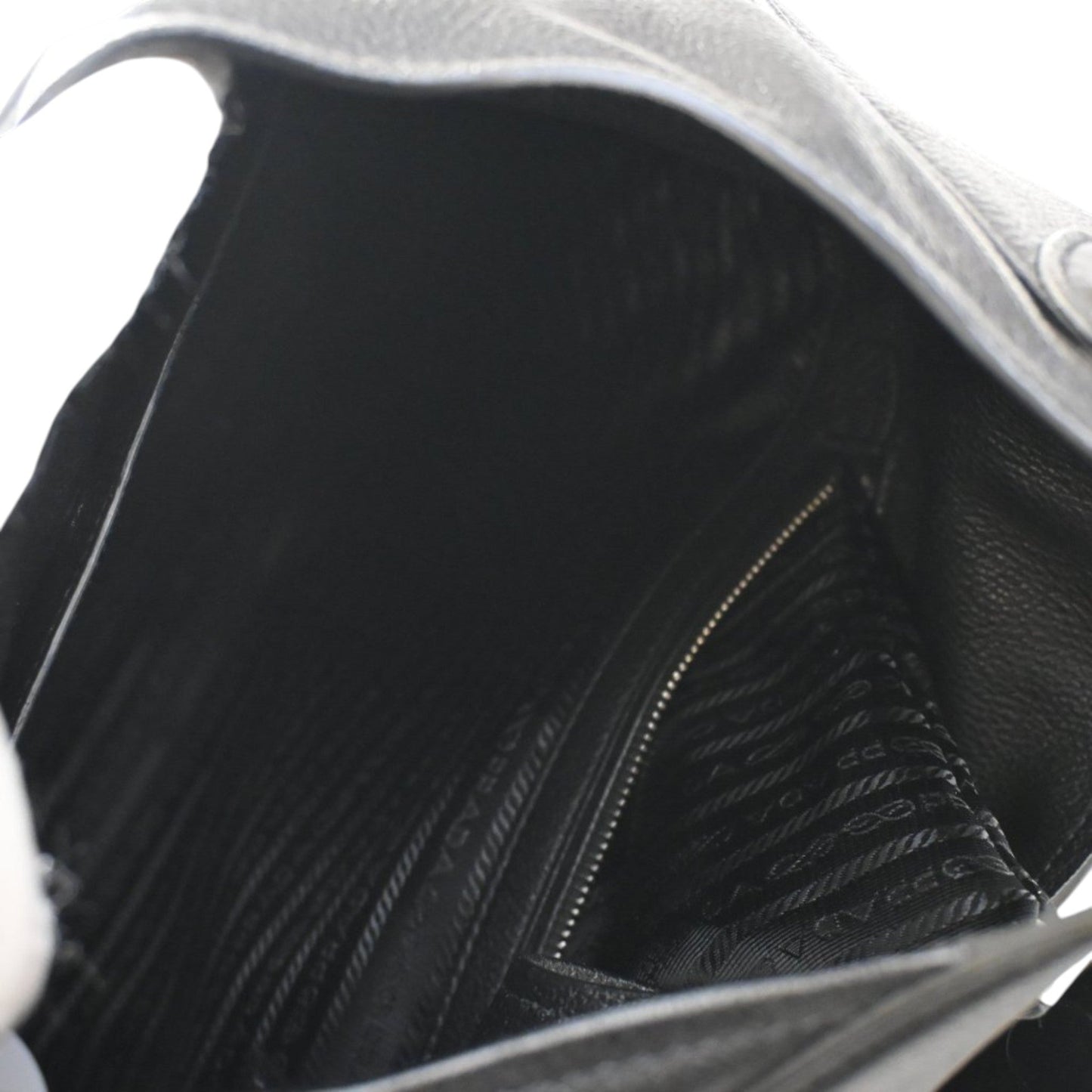Prada Vitello Corsica Pocket Hobo