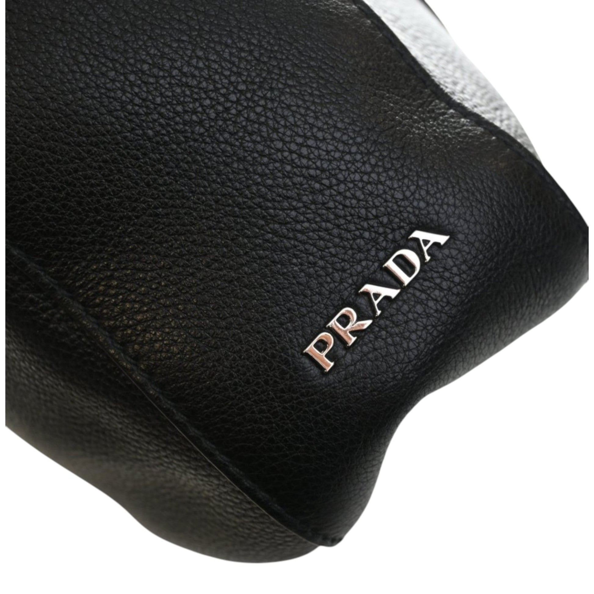 Prada Vitello Corsica Pocket Hobo