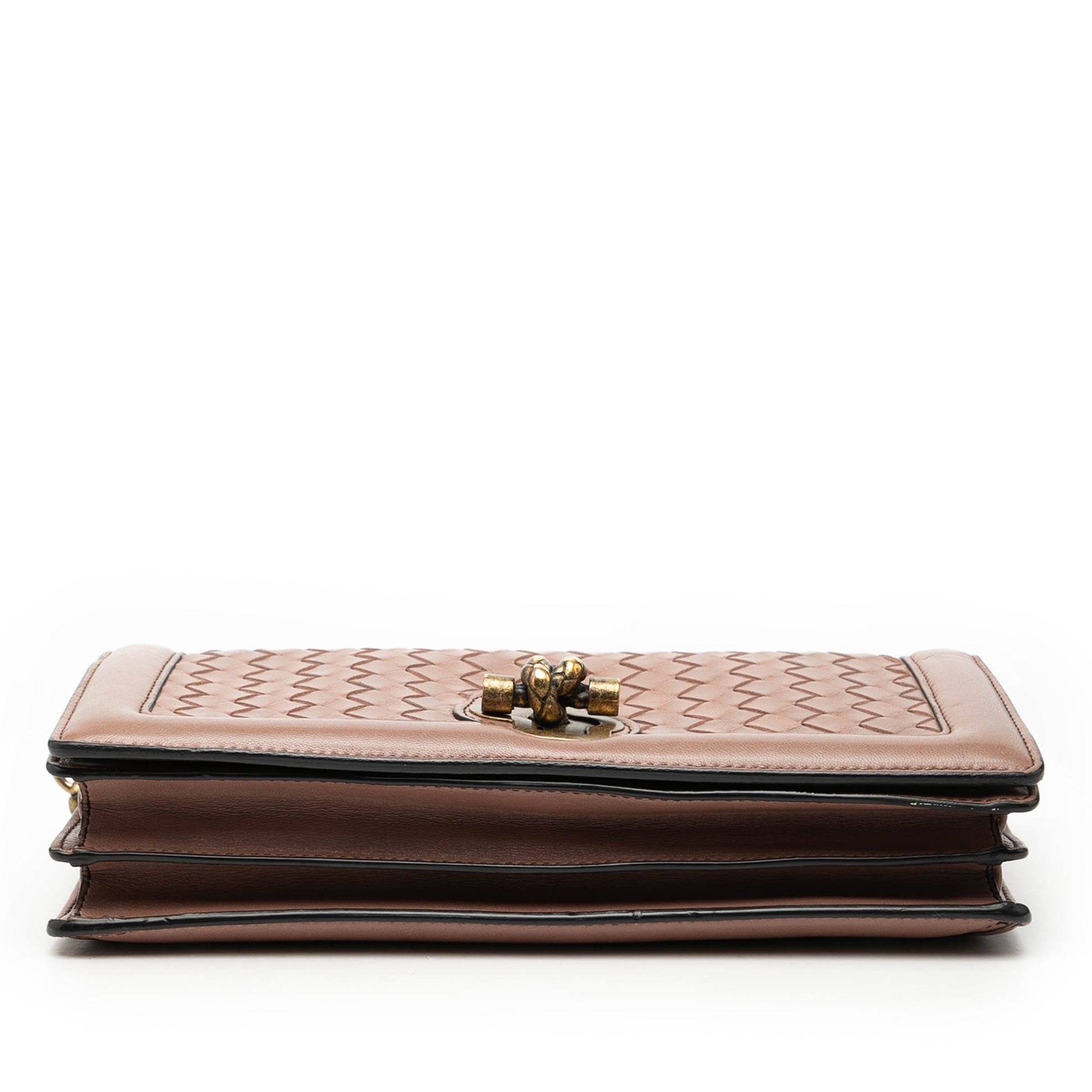 Bottega Veneta Nappa Intrecciato Olimpia Knot Crossbody