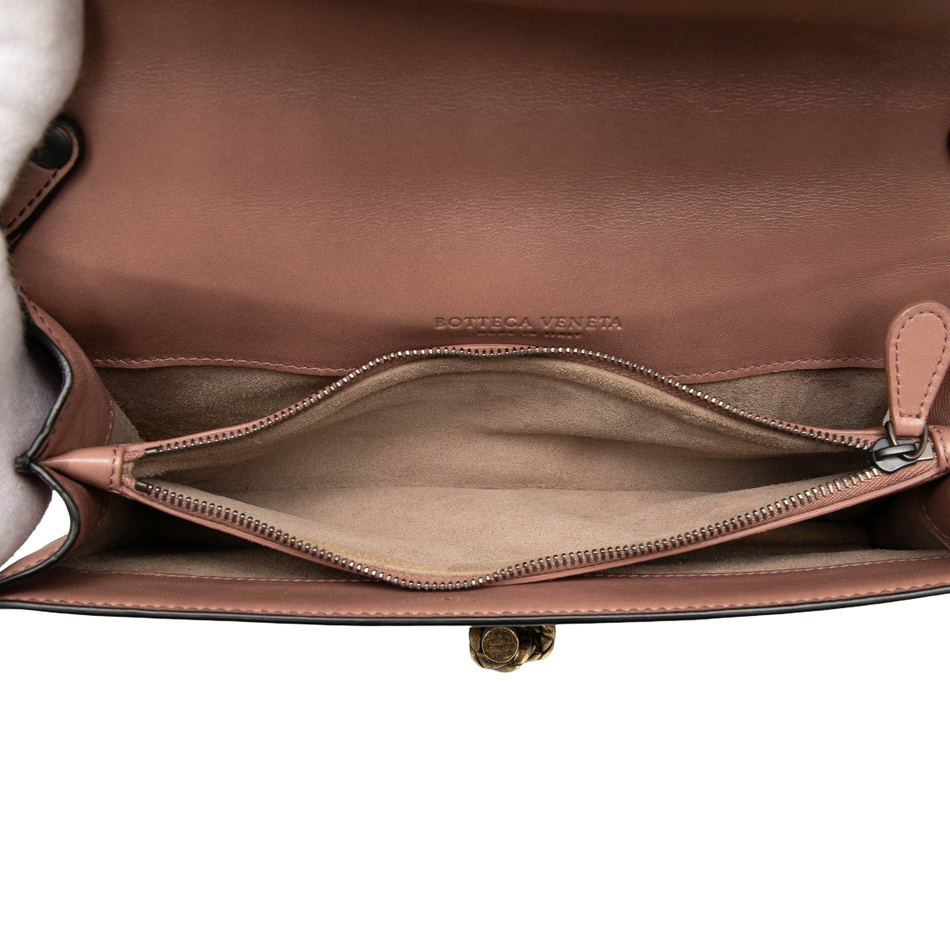Bottega Veneta Nappa Intrecciato Olimpia Knot Crossbody