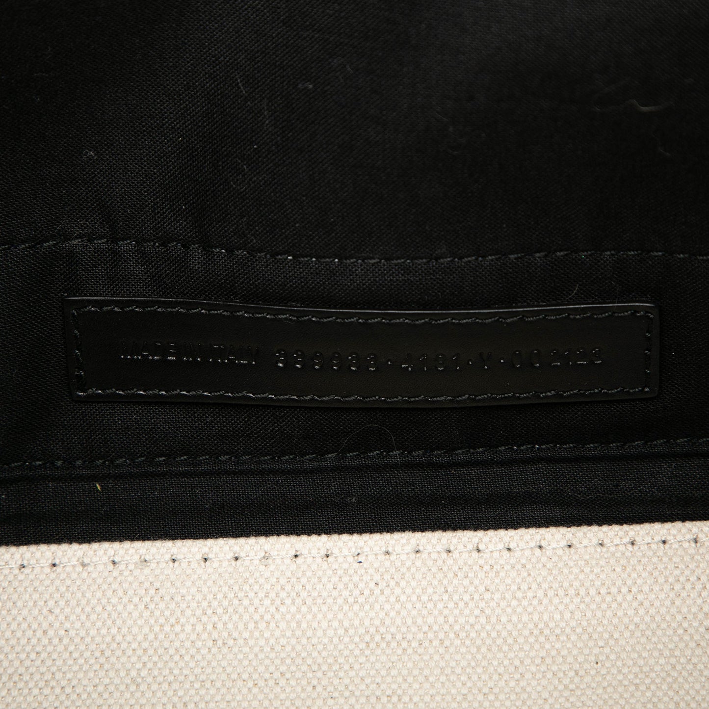 Balenciaga Canvas Navy Cabas S Tote
