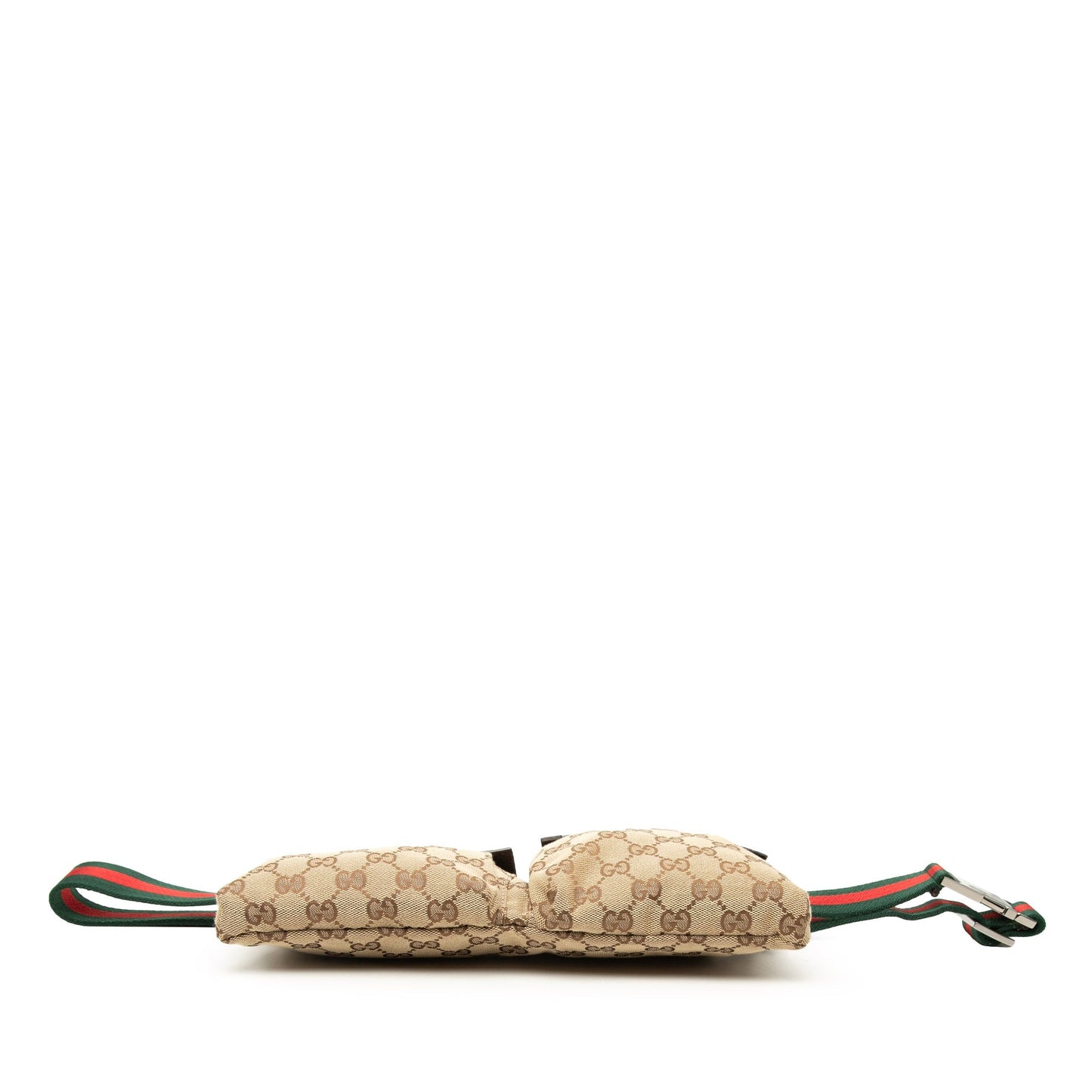Gucci GG Canvas Web Double Pocket Belt Bag