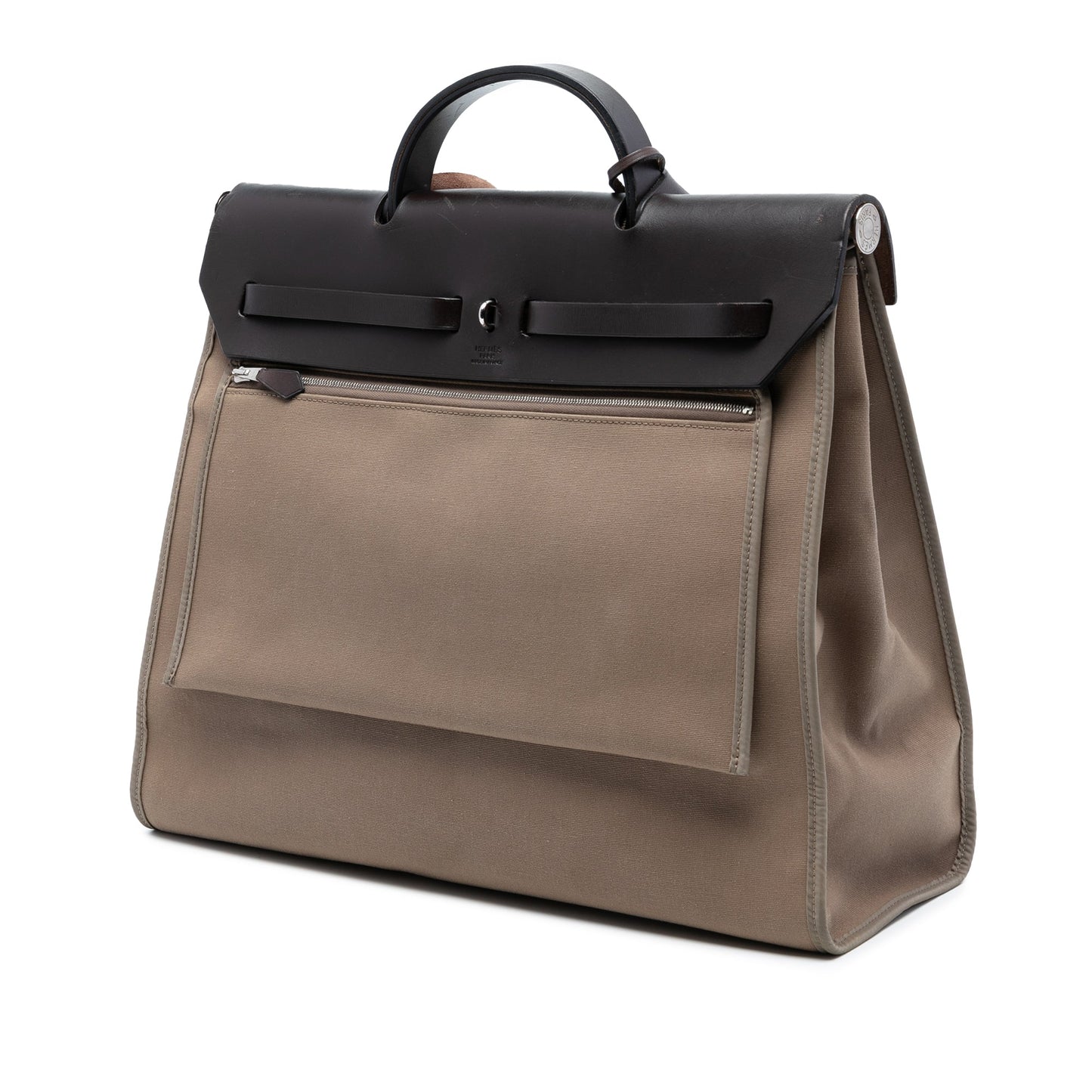 Hermès Toile Herbag Zip 39