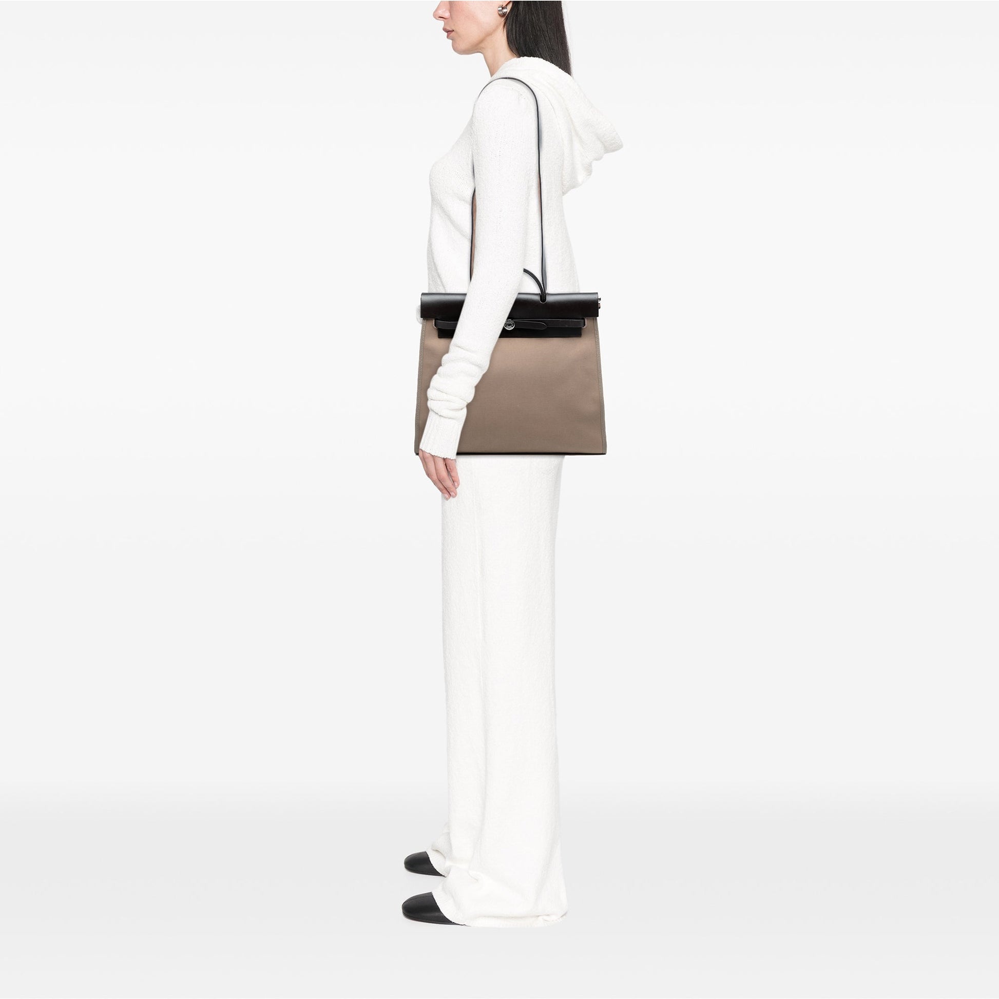 Hermès Toile Herbag Zip 39