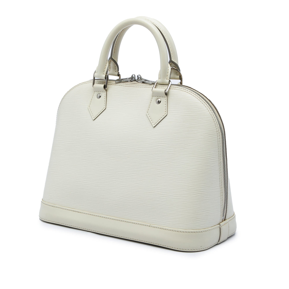 Louis Vuitton Epi Alma PM — White