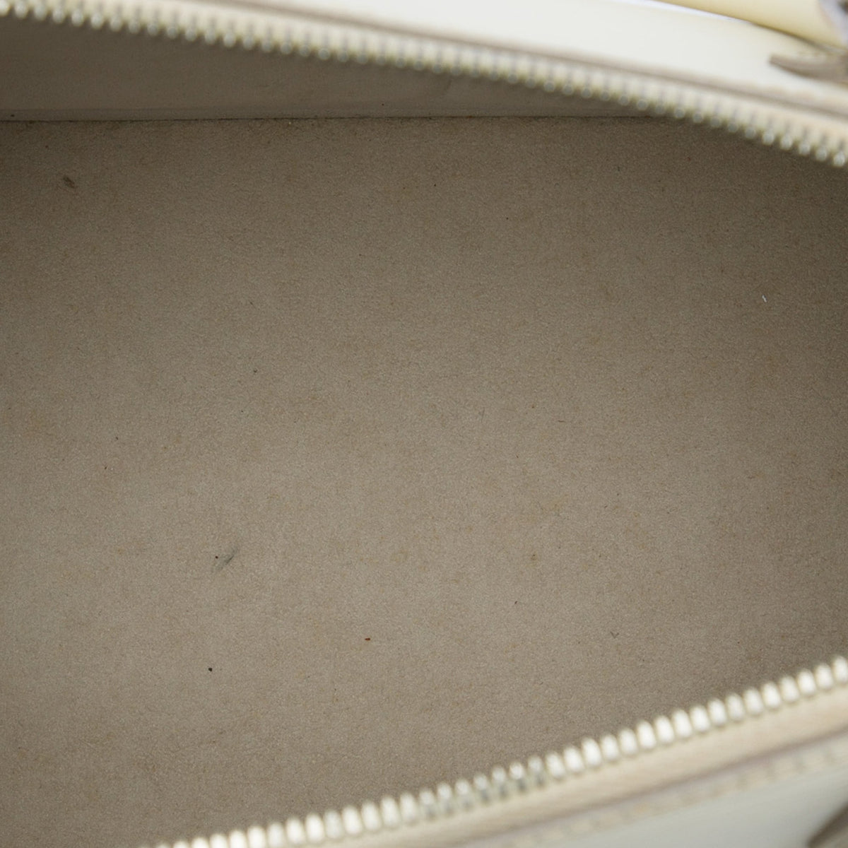 Louis Vuitton Epi Alma PM — White