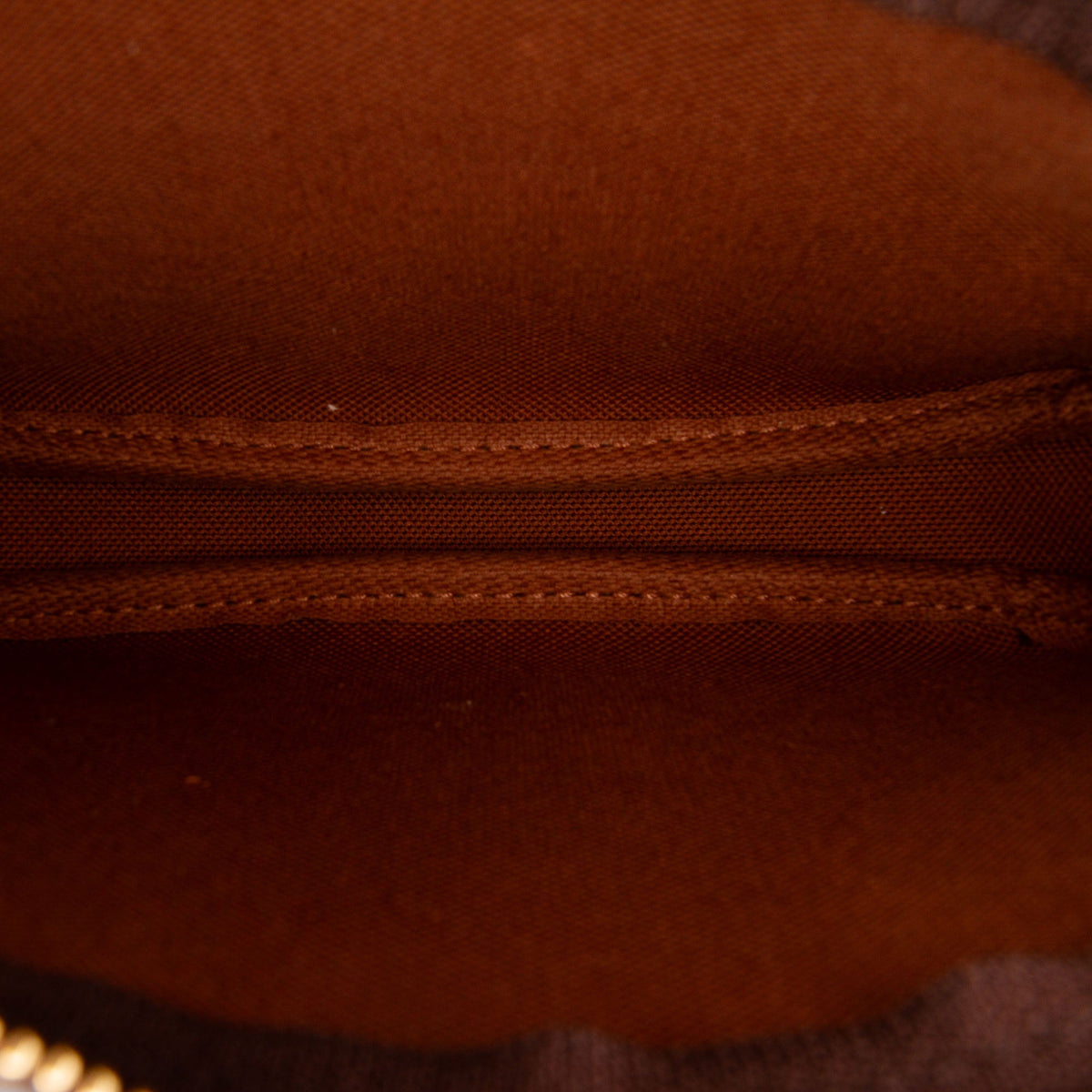Louis Vuitton Monogram Mini Pochette Accessoires — Brown