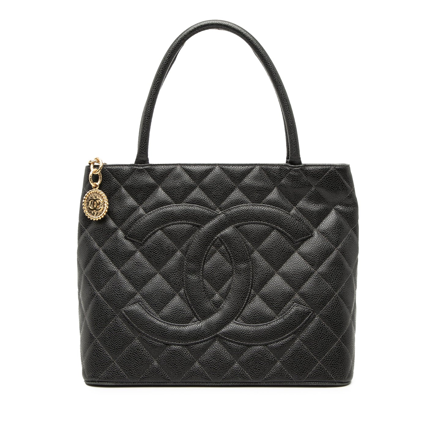 Chanel Caviar Medallion Tote