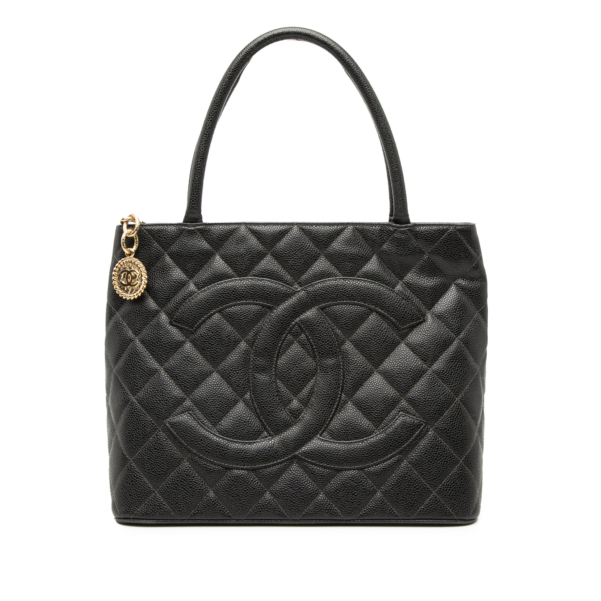 Chanel Caviar Medallion Tote