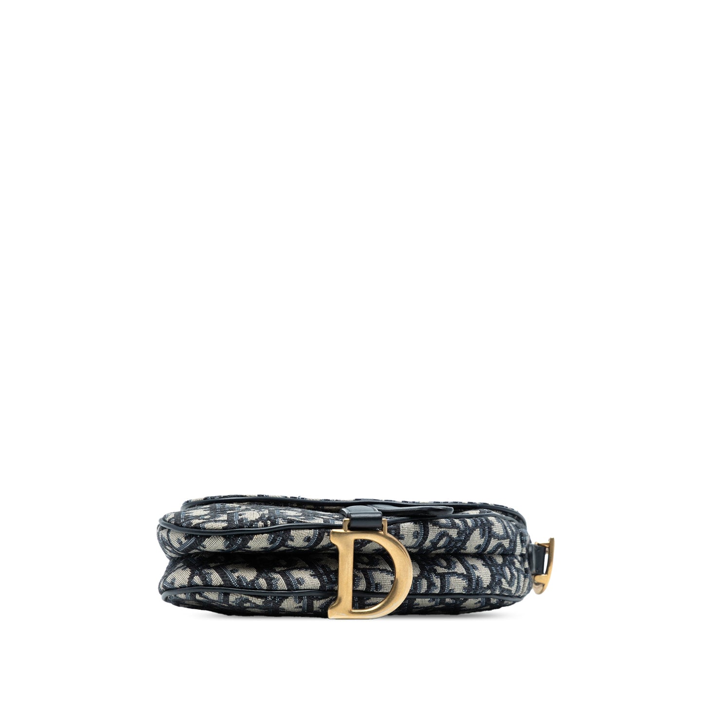 Dior Mini Oblique Canvas Saddle Bag