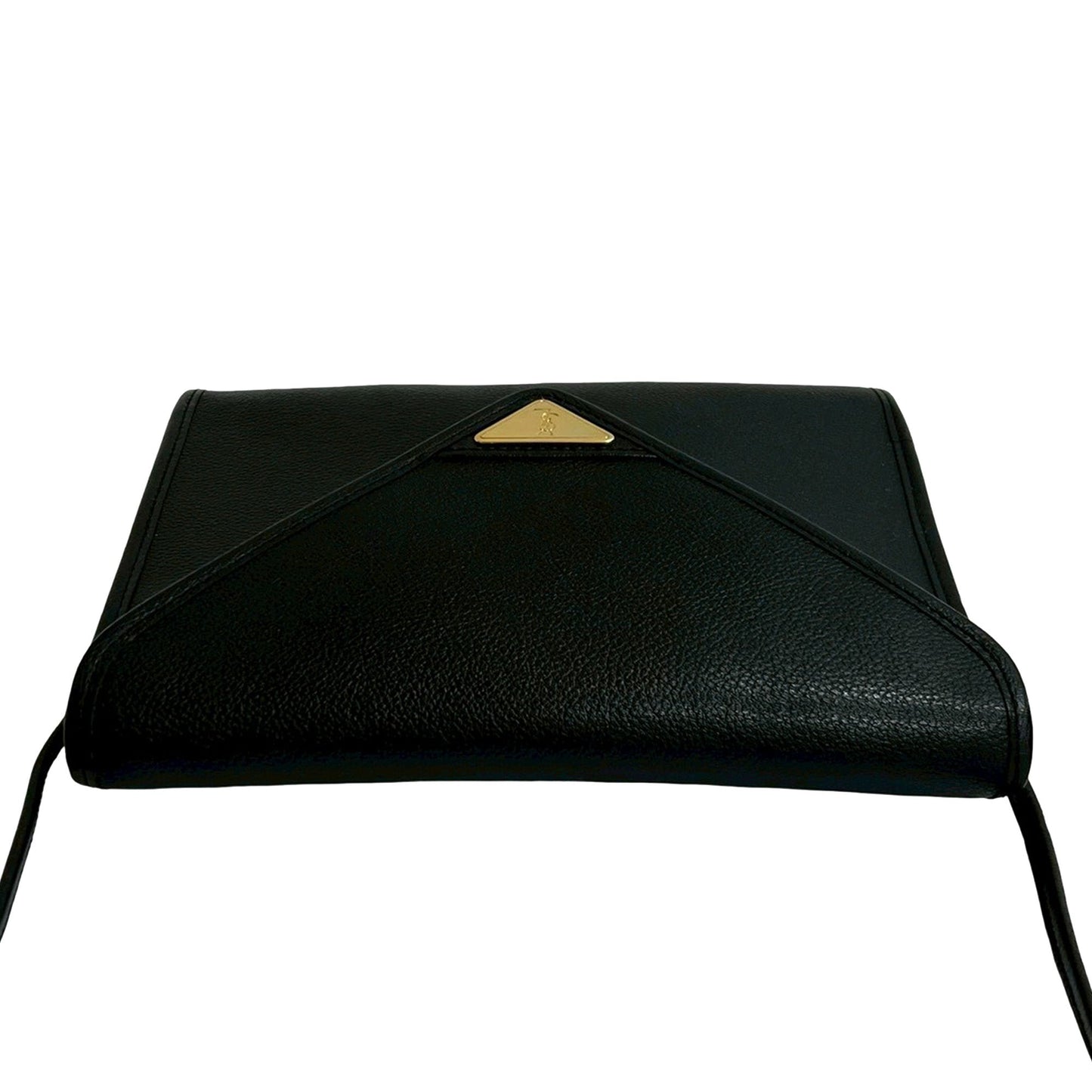 Saint Laurent Leather Envelope Flap Crossbody