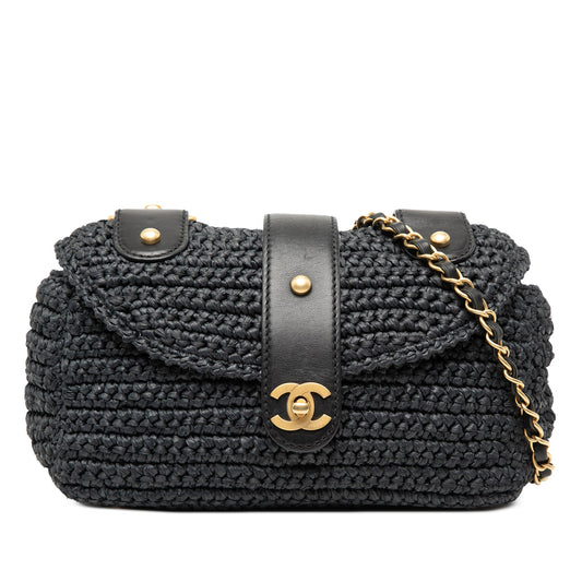 CC Raffia Crossbody