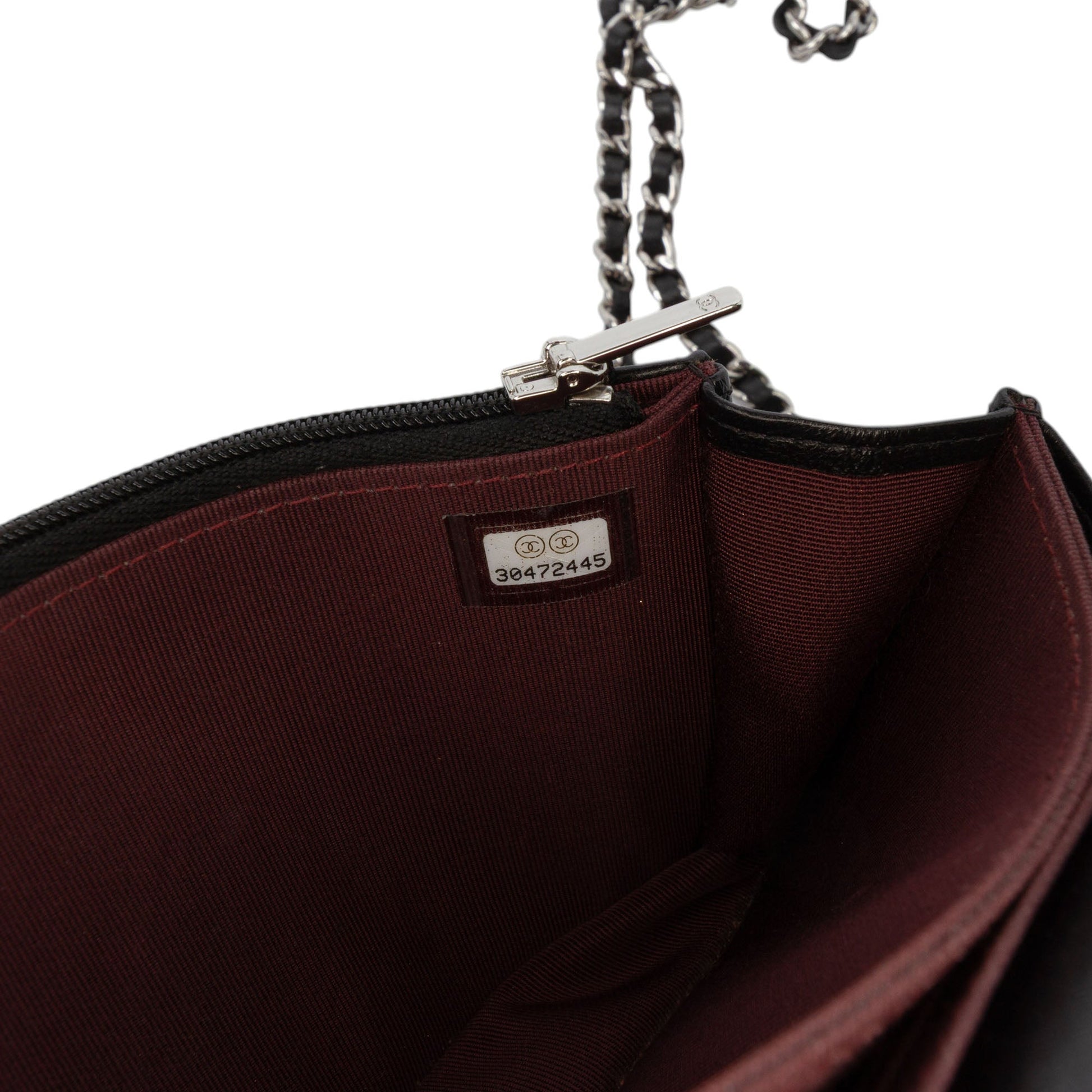 Chanel Mini CC Lambskin Wallet on Chain
