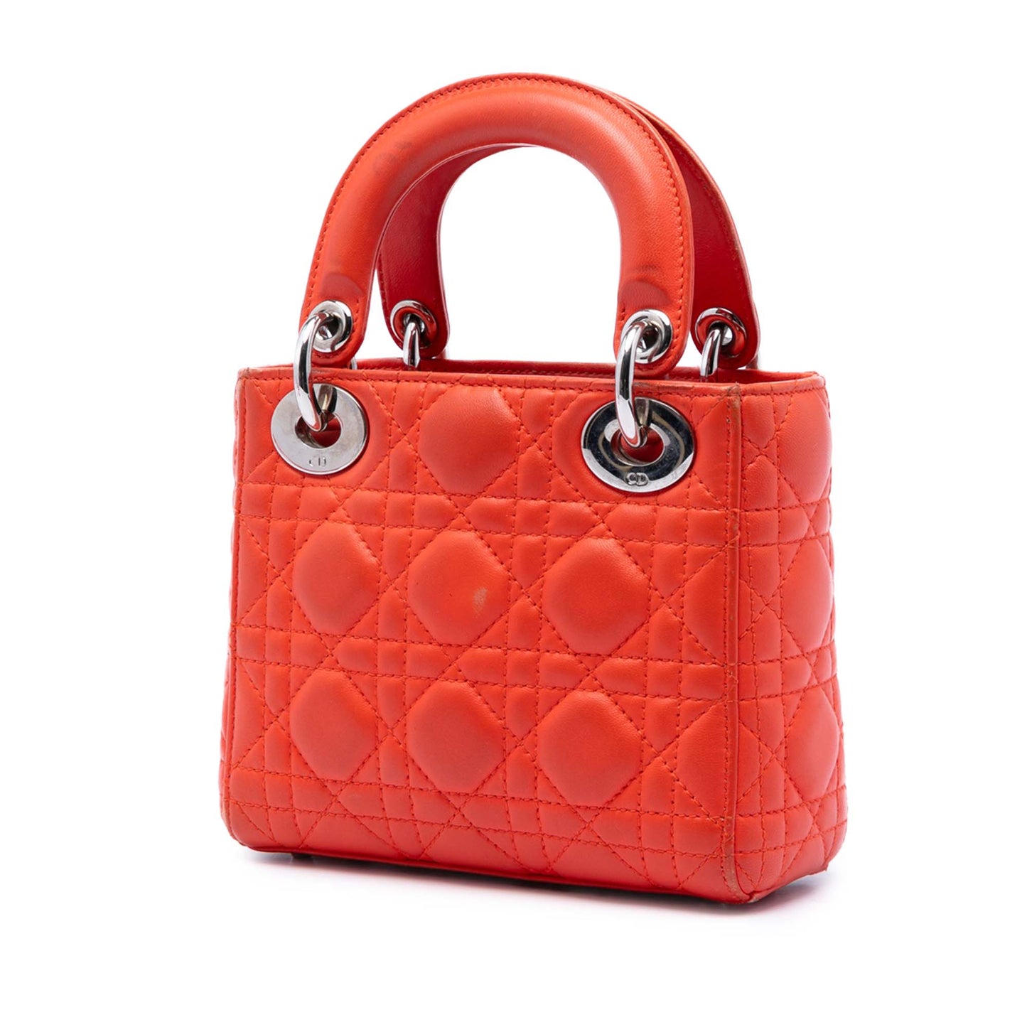 Dior Mini Lambskin Cannage Lady Dior