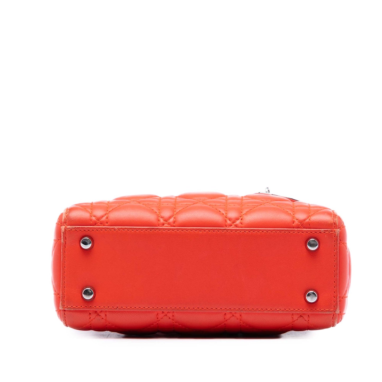 Dior Mini Lambskin Cannage Lady Dior