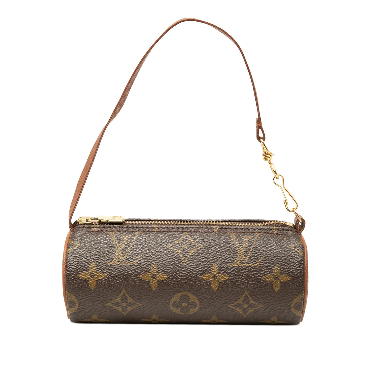 Louis Vuitton Monogram Papillon Pochette — Brown