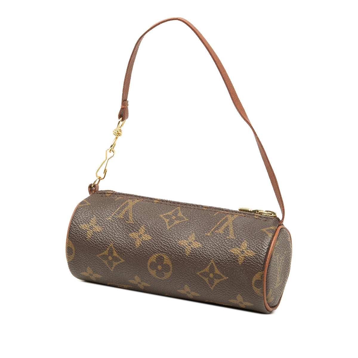 Louis Vuitton Monogram Papillon Pochette — Brown