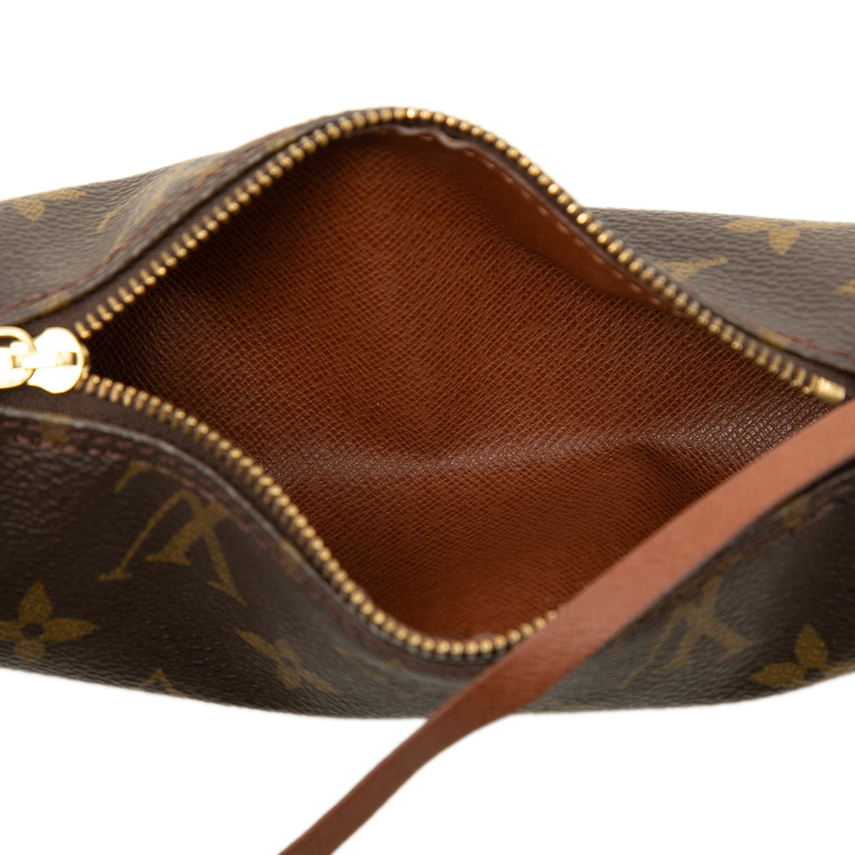 Louis Vuitton Monogram Papillon Pochette — Brown