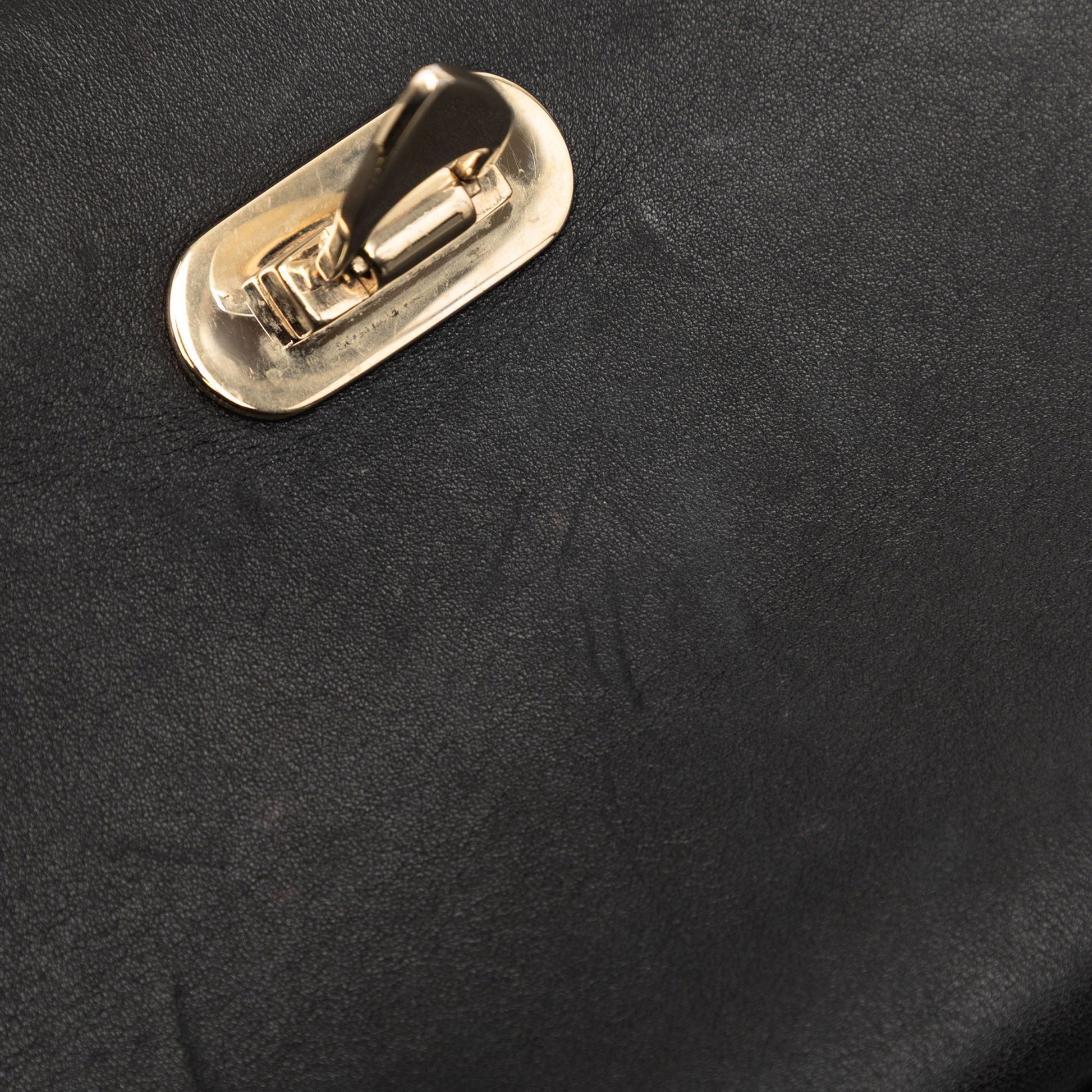 Small Leather Rockstud Single Handle Flap