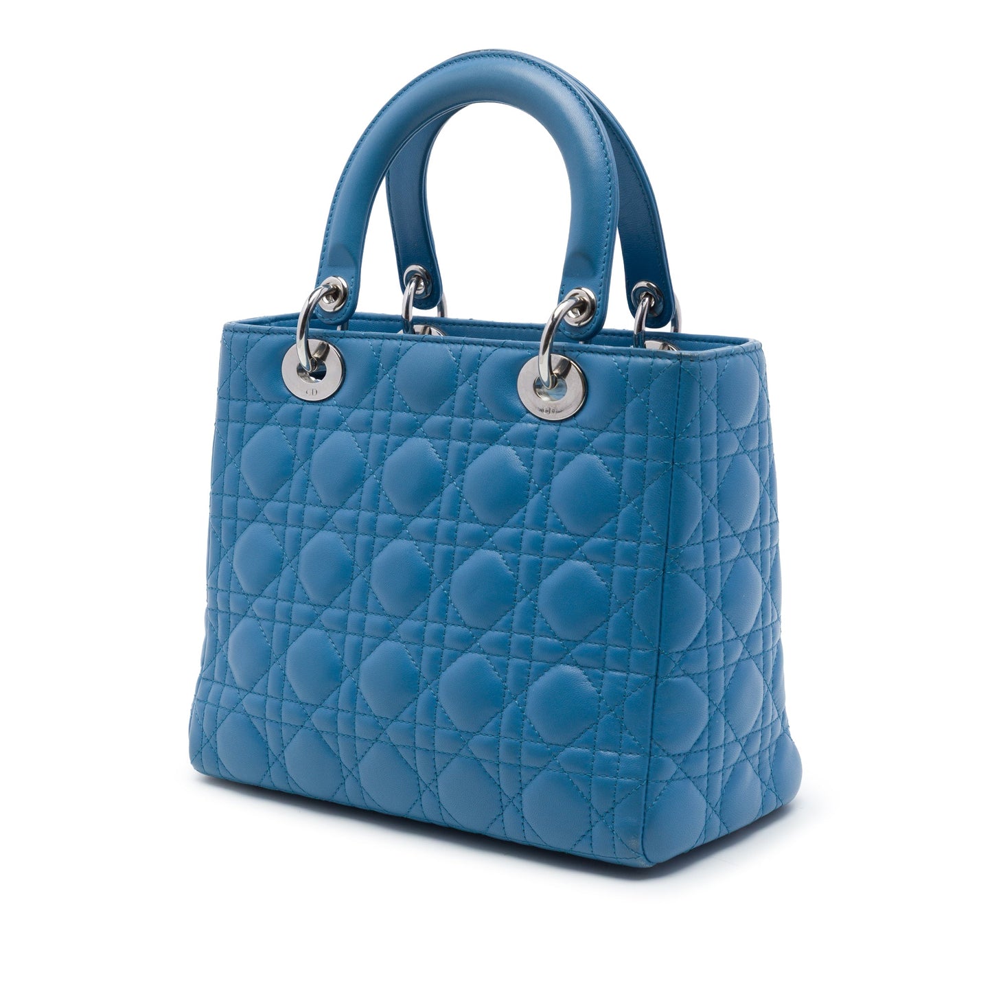 Dior Medium Lambskin Cannage Lady Dior