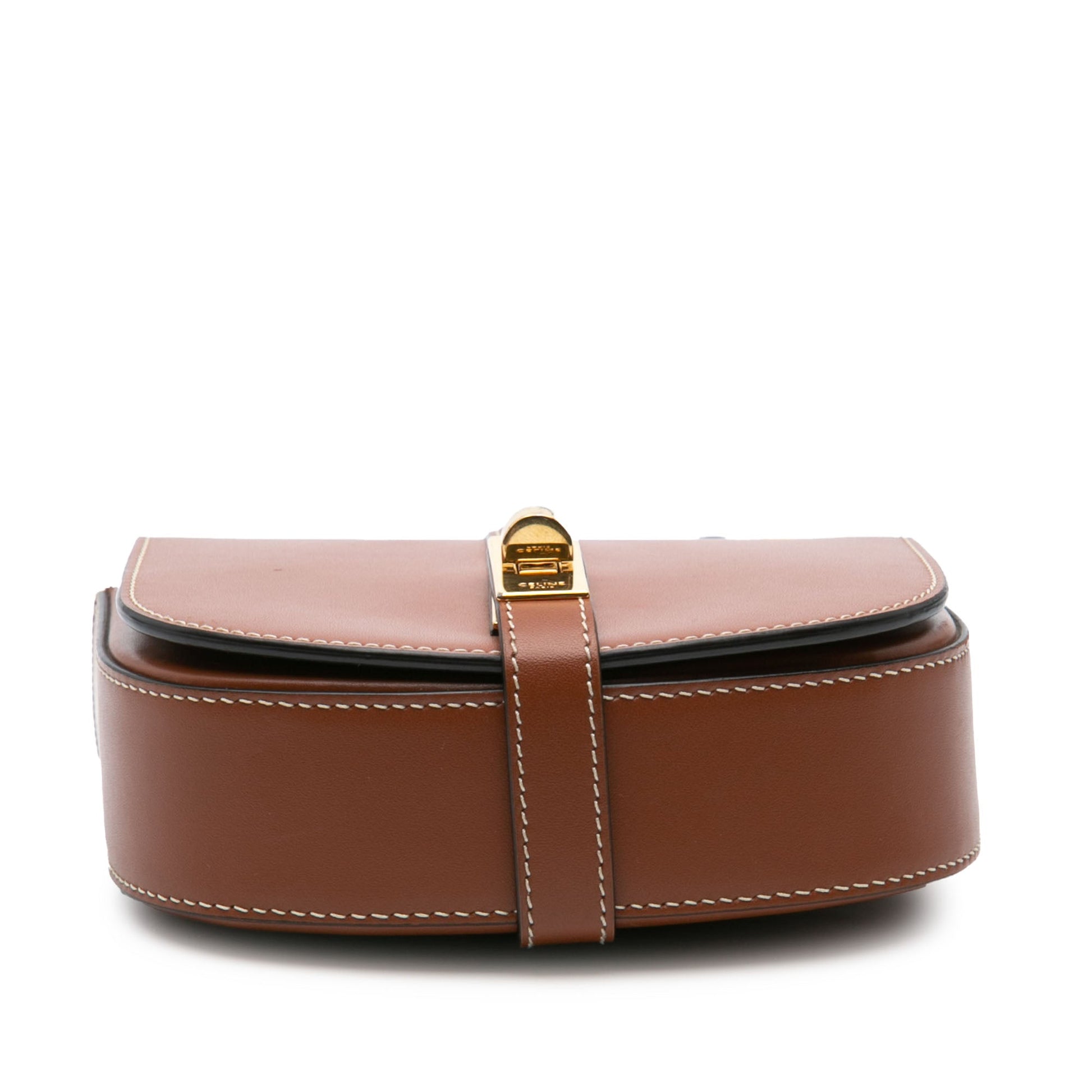 Celine Small Leather Besace 16 Wallet On Chain