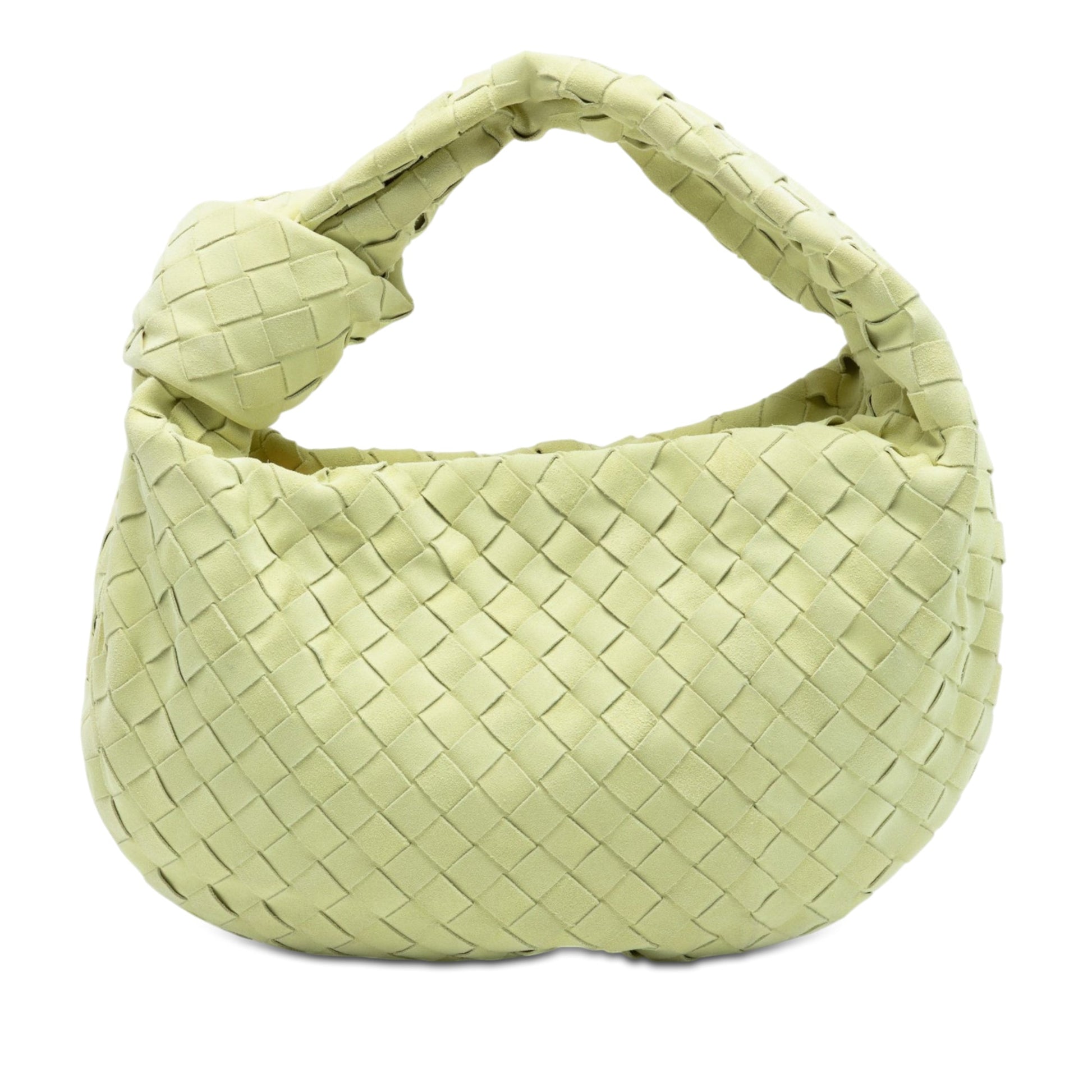 Bottega Veneta Teen Suede Intrecciato Jodie
