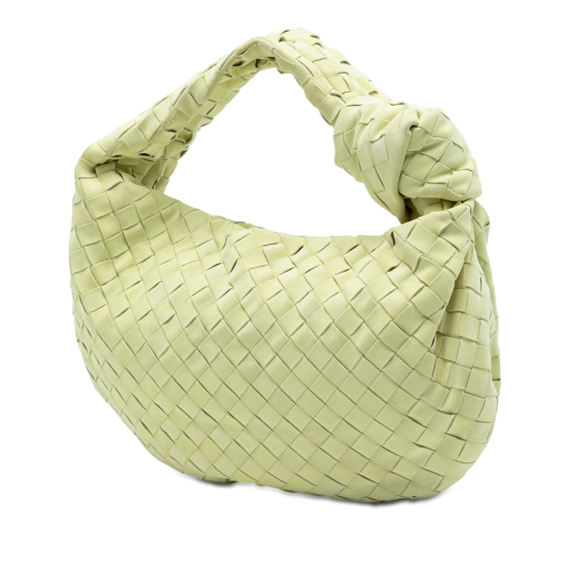 Bottega Veneta Teen Suede Intrecciato Jodie