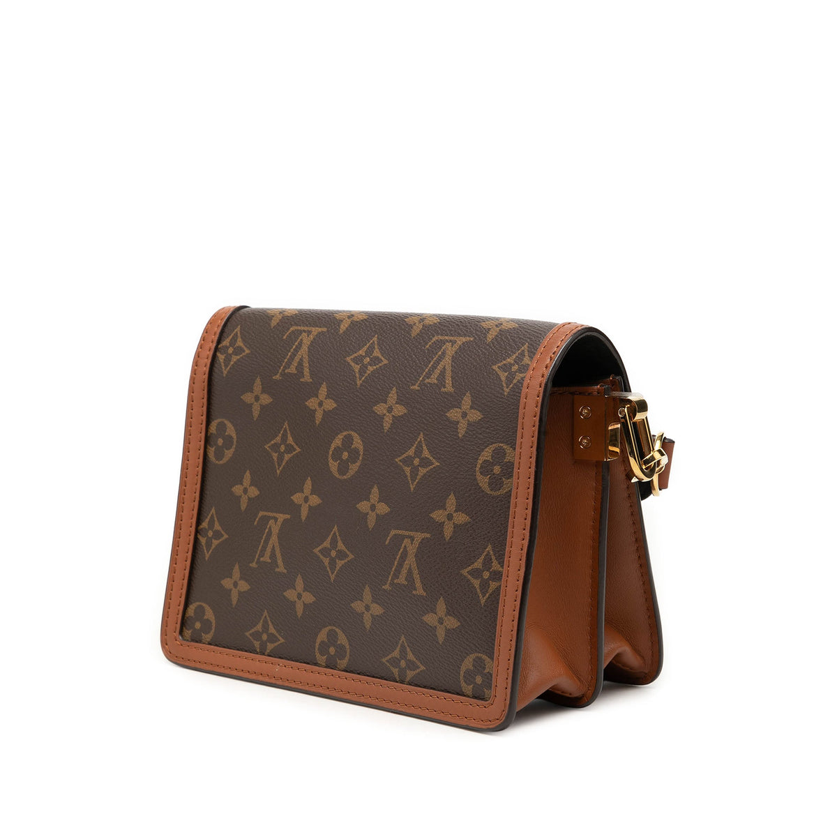 Louis Vuitton Monogram Reverse Mini Dauphine — Brown