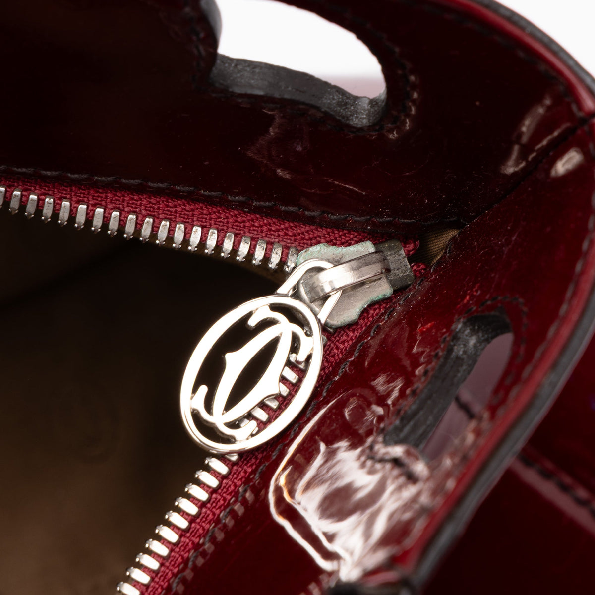 Cartier Patent Marcello De Cartier Tote — Red