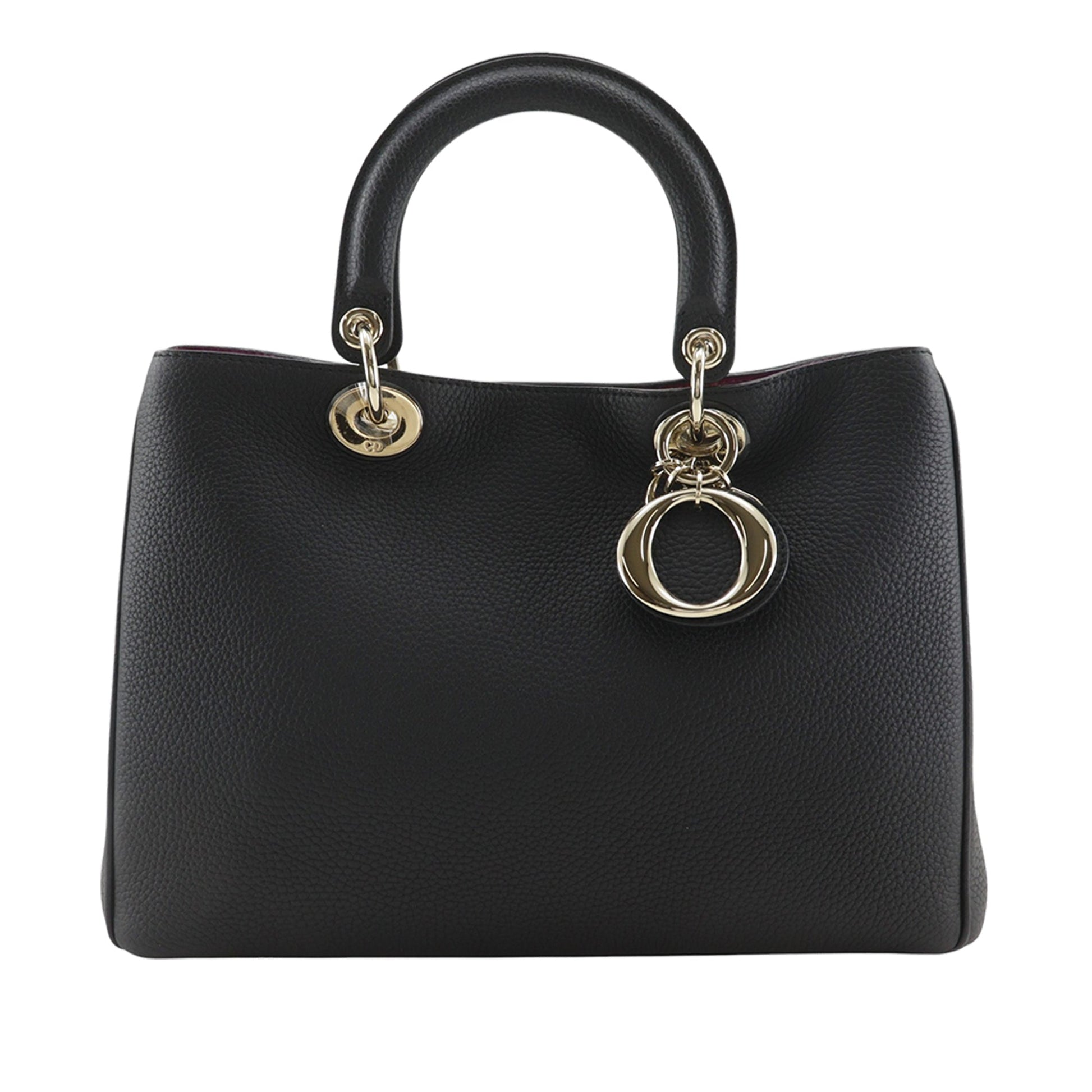 Dior Large Leather Diorissimo Satchel