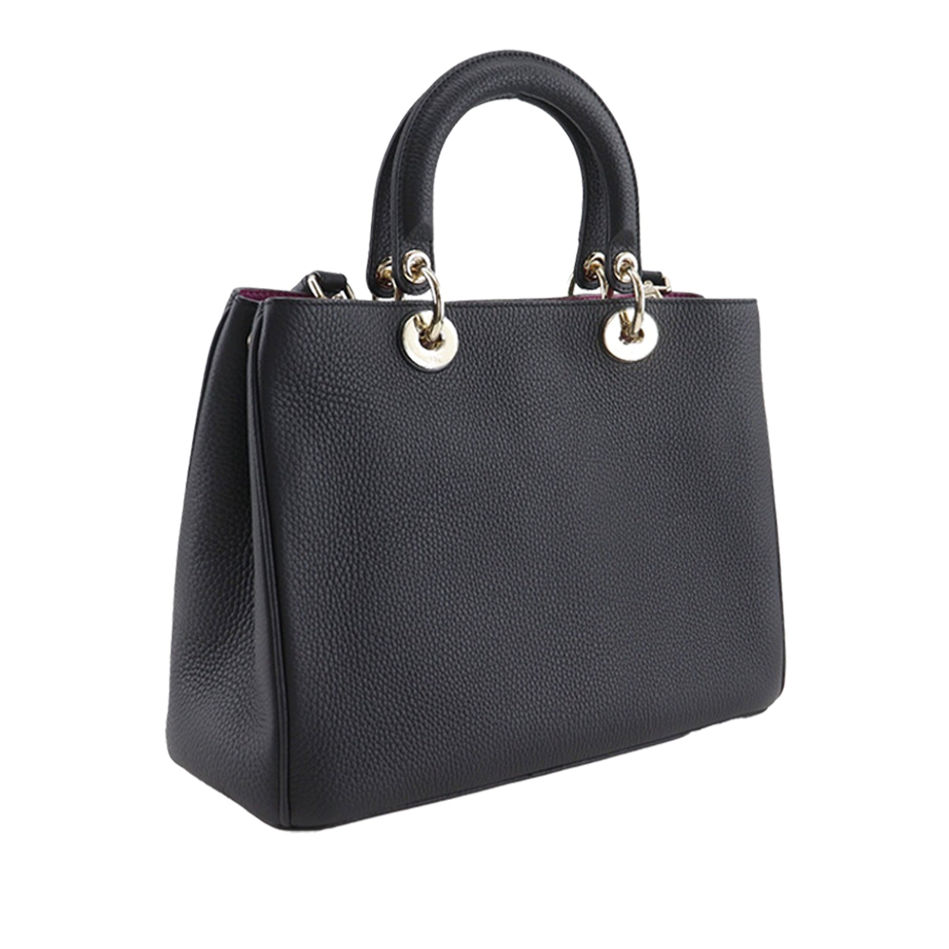 Dior Large Leather Diorissimo Satchel