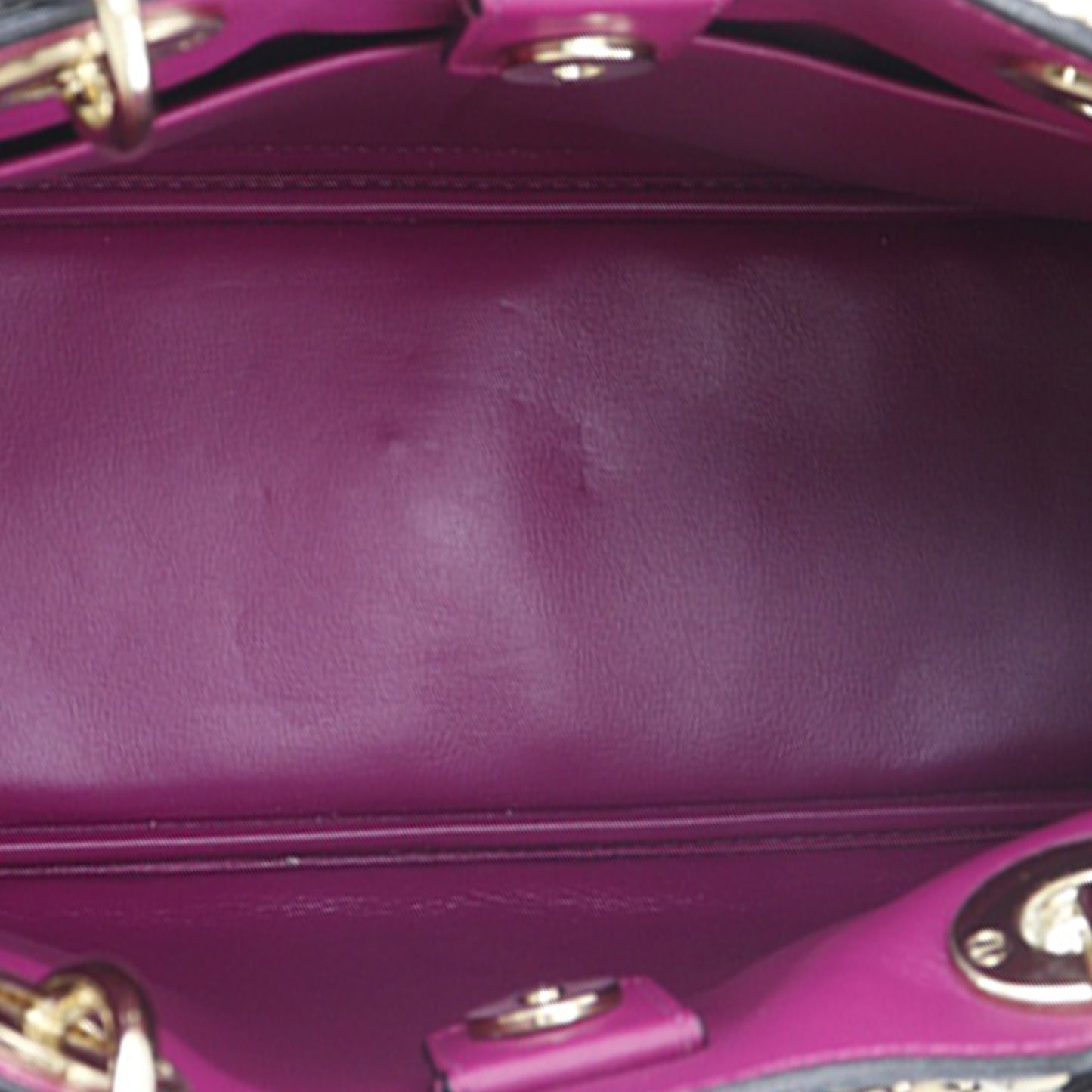Dior Large Leather Diorissimo Satchel