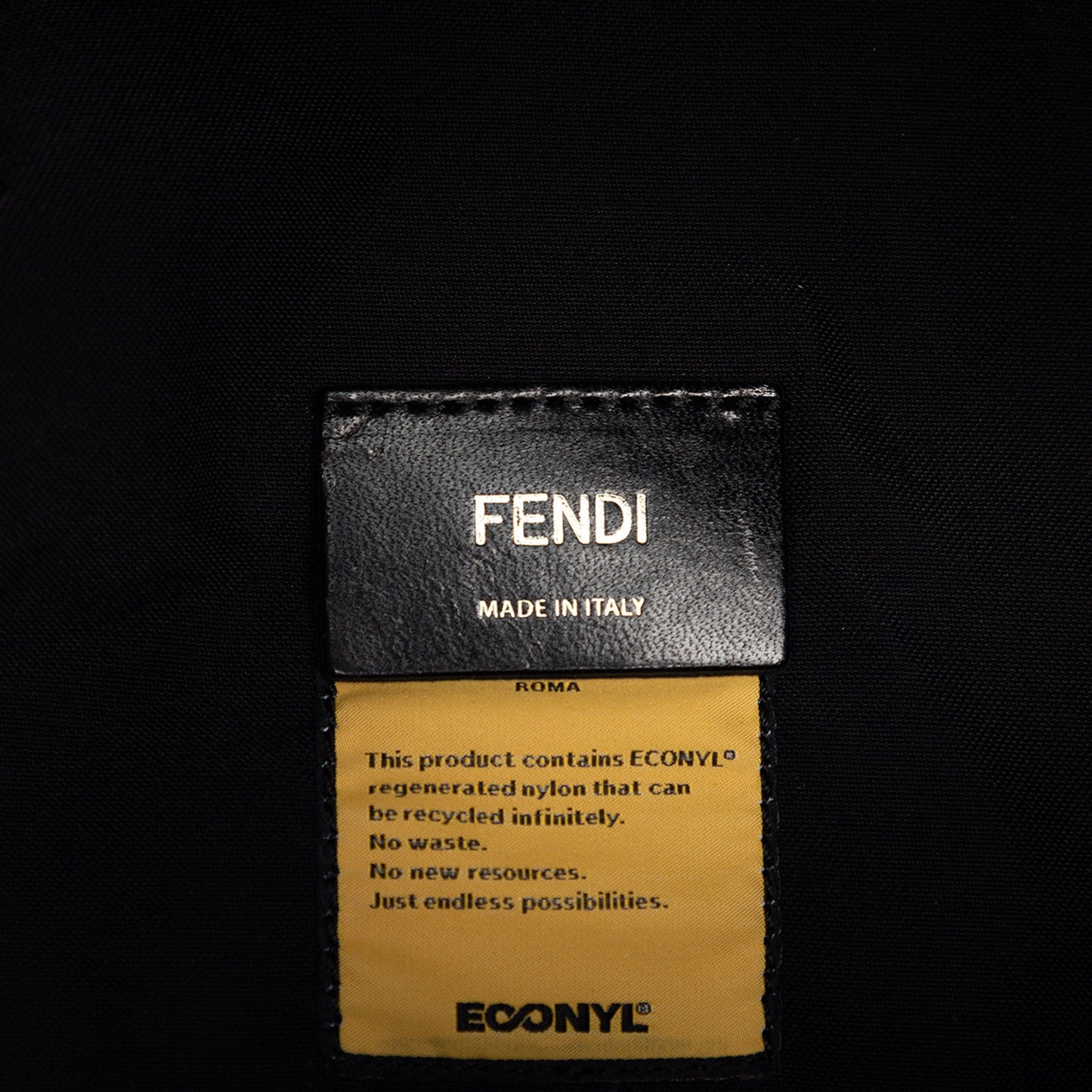 Fendi Noel Fielding Leather and Nylon Graffiti Belt Bag