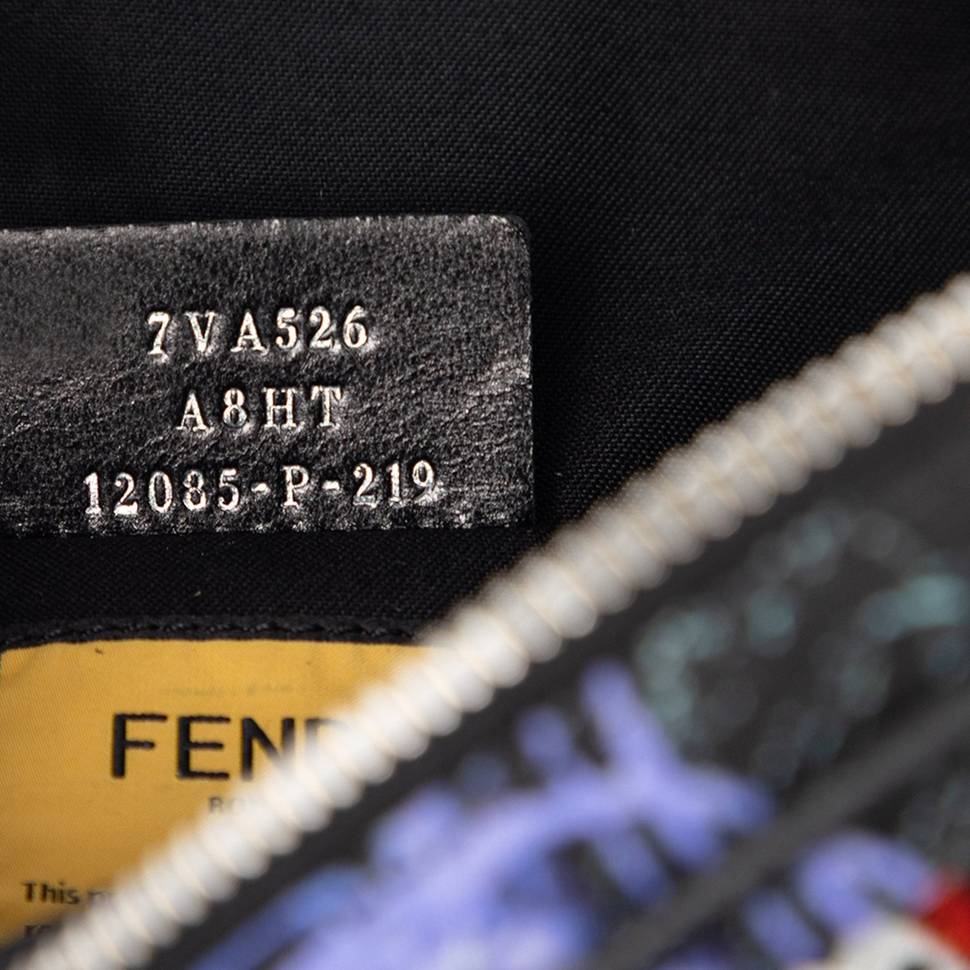 Fendi Noel Fielding Leather and Nylon Graffiti Belt Bag
