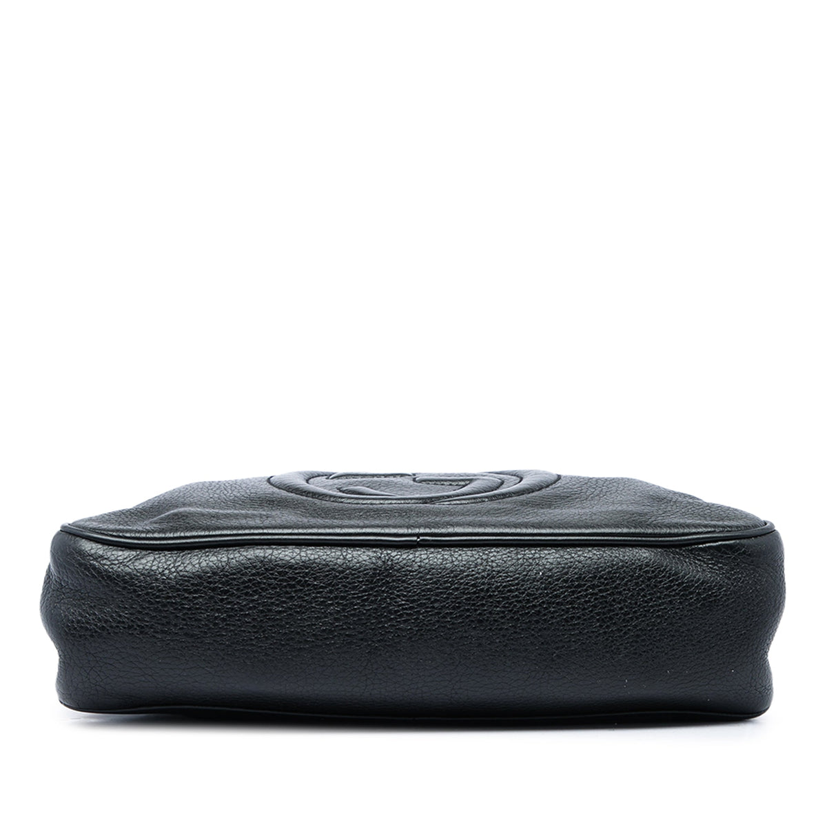 Gucci Pebbled Calfskin Soho Chain Zip Shoulder Bag