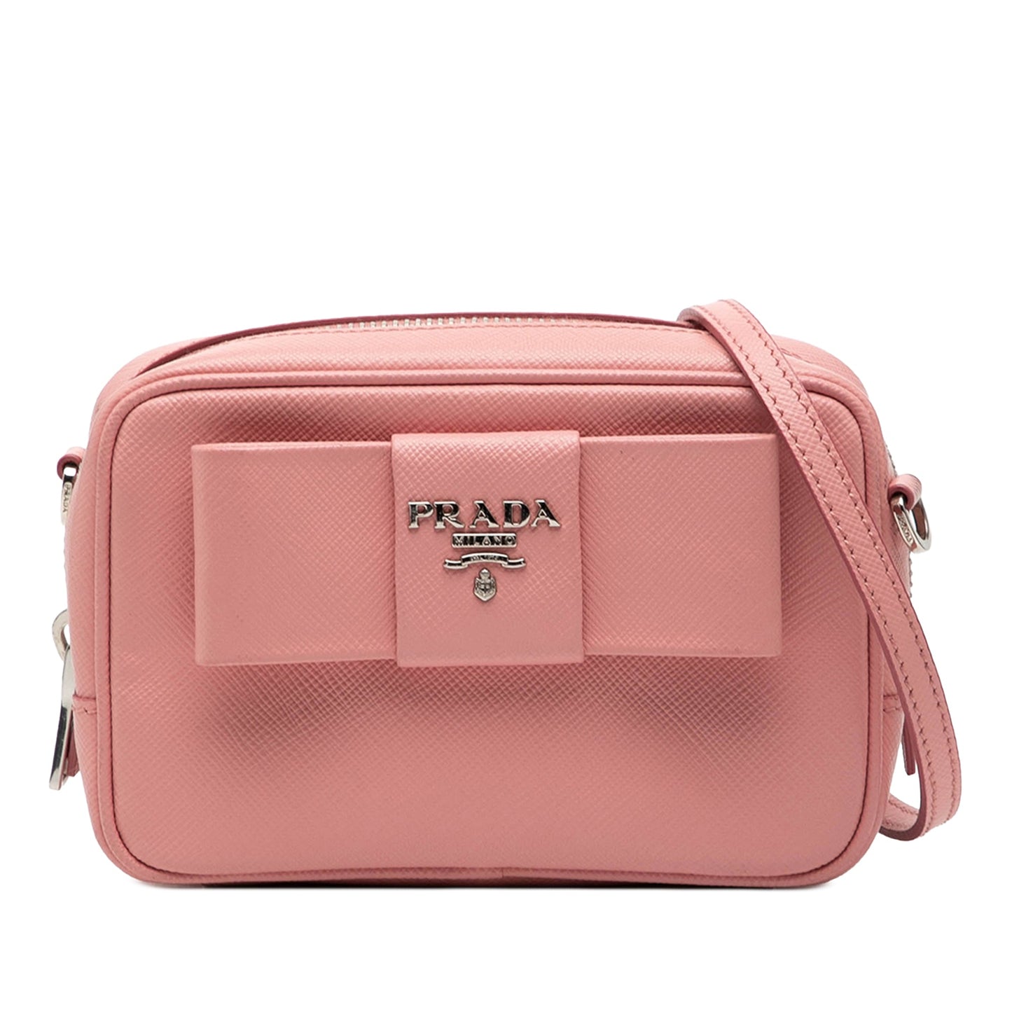 Prada Saffiano Fiocco Bow Camera Bag