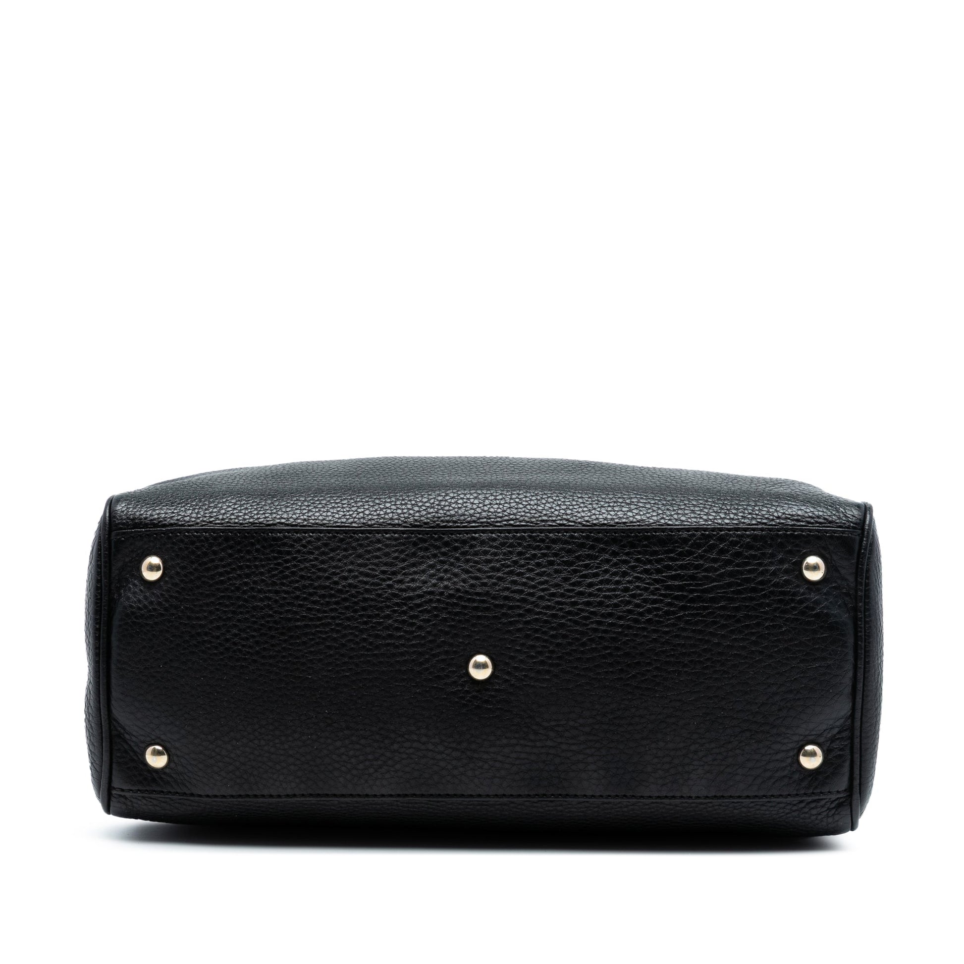 Gucci Medium Calfskin Bamboo Shopper Satchel