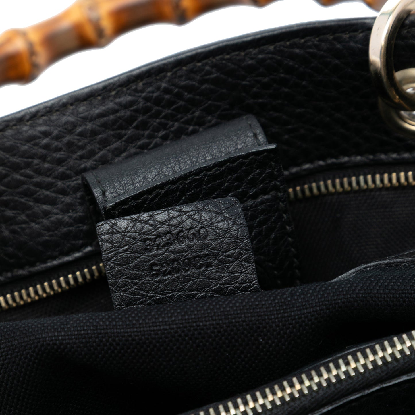 Gucci Medium Calfskin Bamboo Shopper Satchel