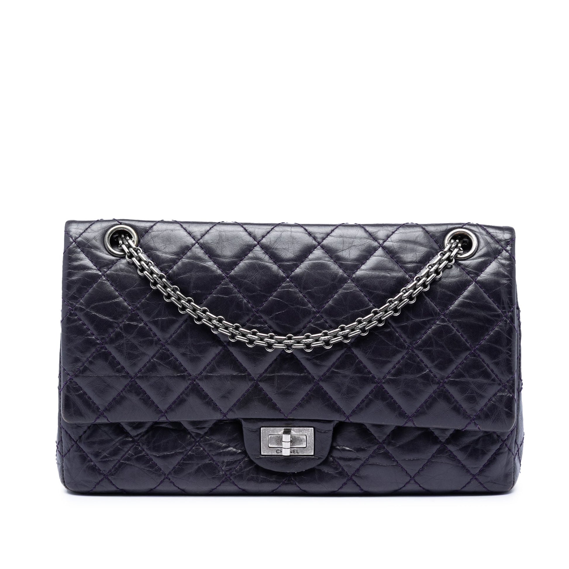 Chanel Quilted Aged Calfskin Reissue 2.55 Double Flap 226