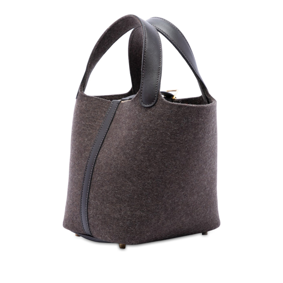 Hermès Felt and Swift Picotin Lock 18 — Brown