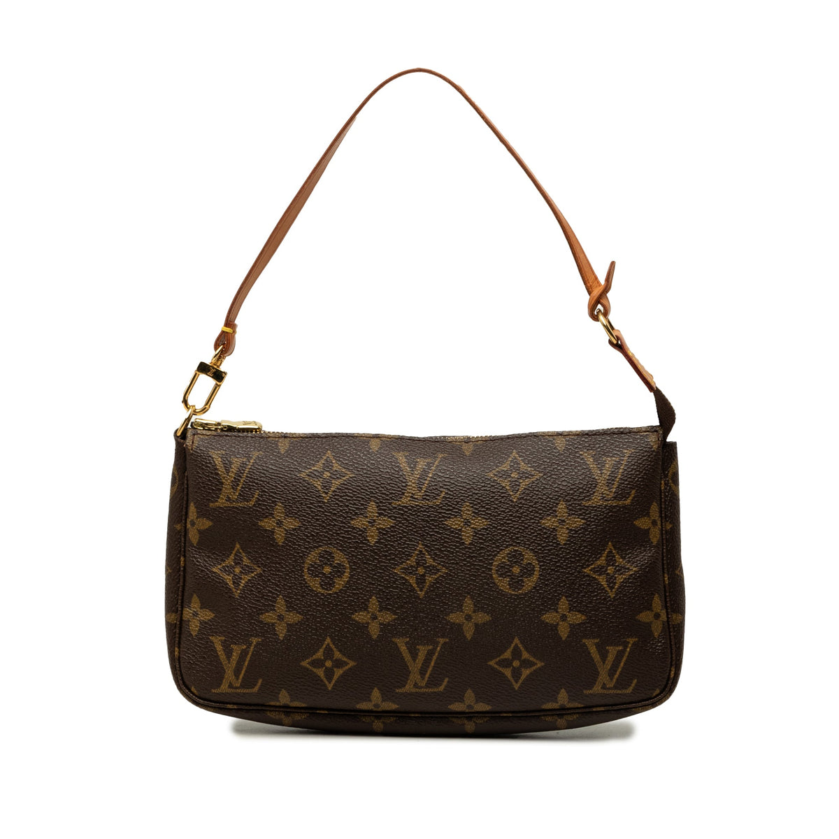 Louis Vuitton Monogram Pochette Accessoires — Brown